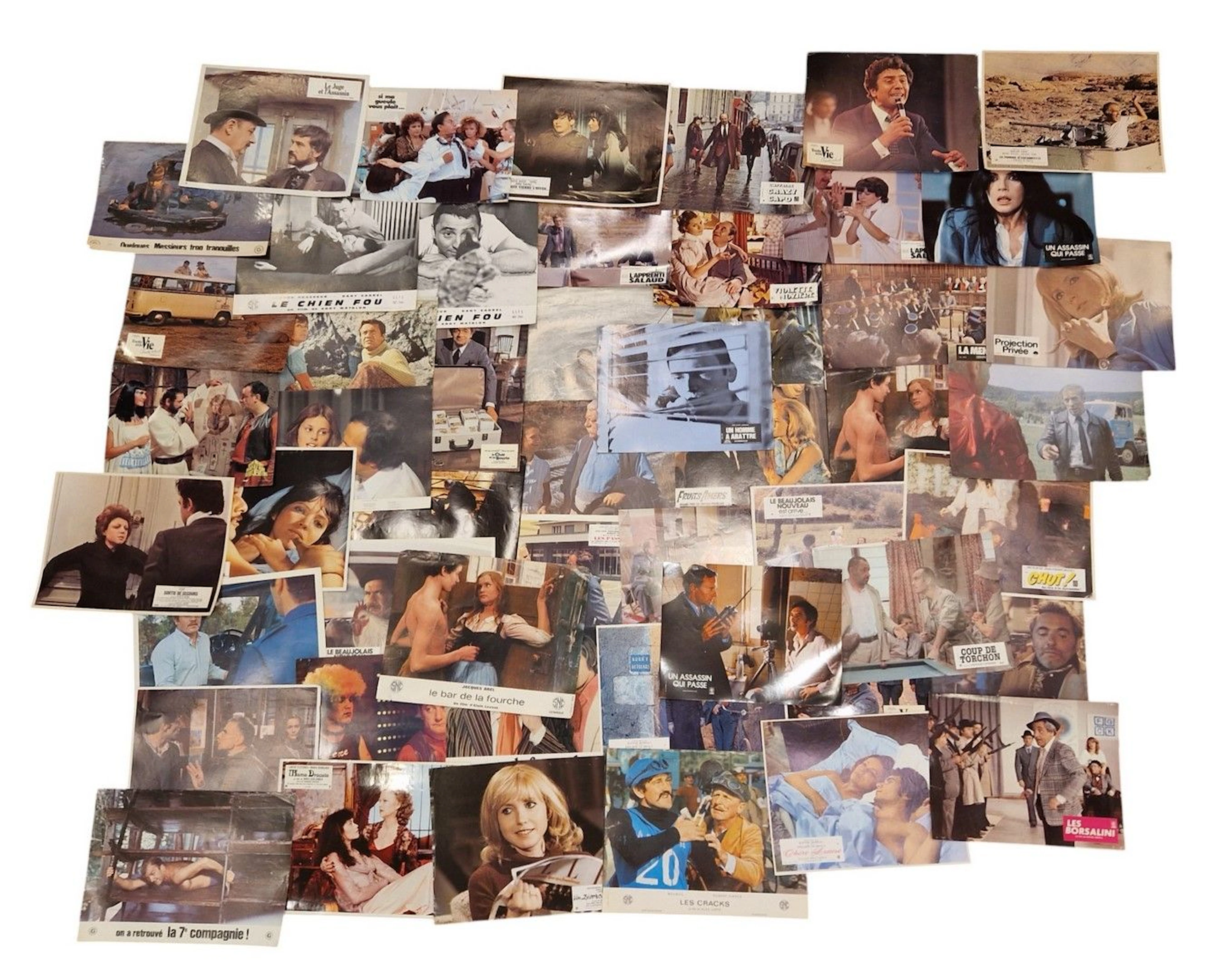 Cinema, films, actors and actresses, Europe, France (about). - Lot 31