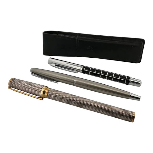 Set of three pens, including: - Lot 89
