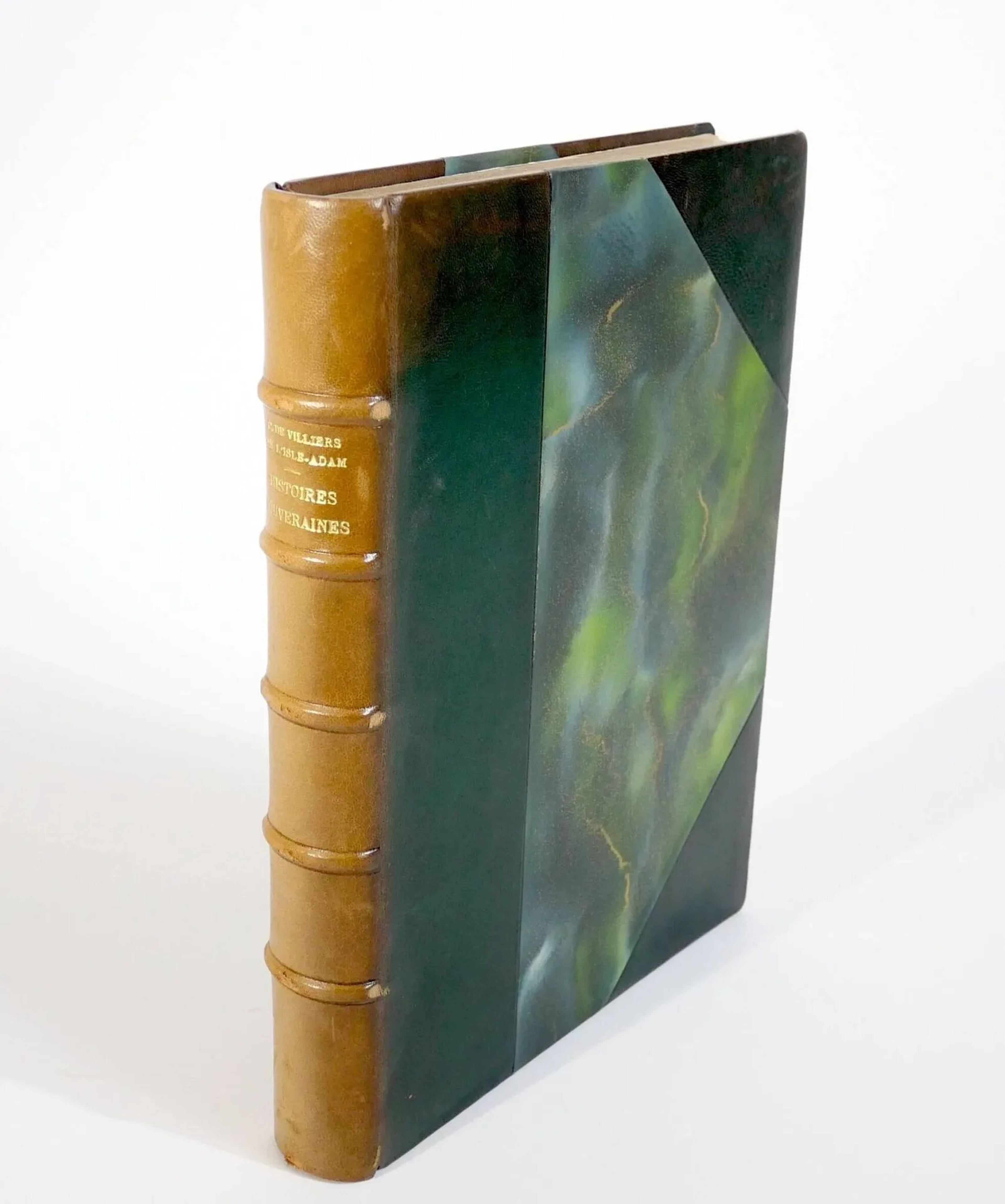 VILLIERS DE L'ISLE-ADAM (Auguste de). Histoires souveraines. - Lot 207