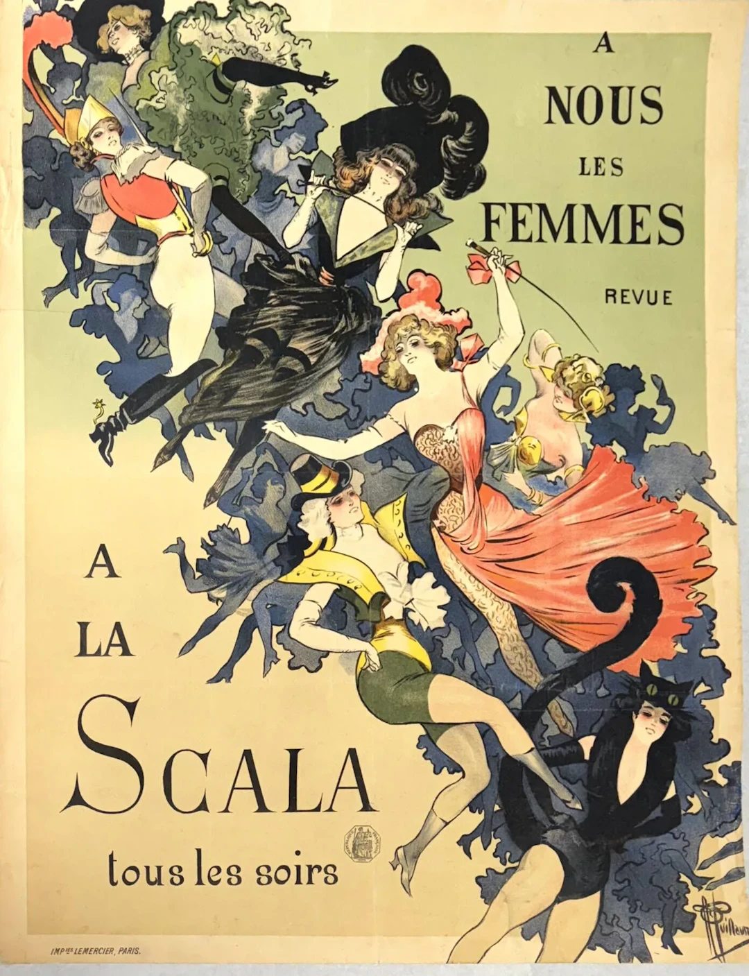 GUILLAUME, Albert. “At La Scala Every Night.” *A Nous Les Fe - Lot 76