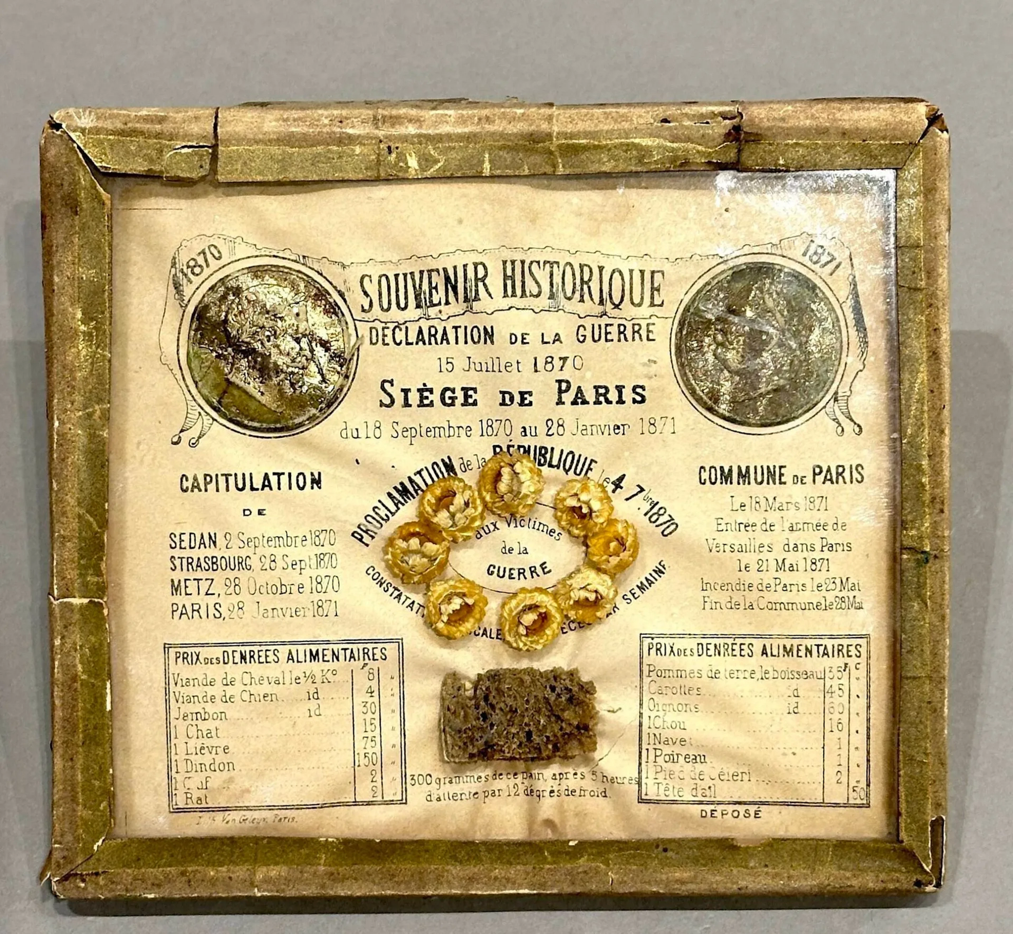 Souvenir of the siege of Paris. - Lot 24
