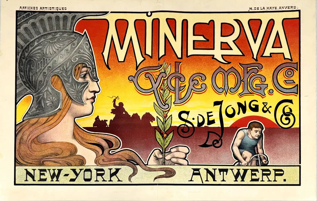 ANONYMOUS. Minerva Cycle MFG. Co. S. de Jong & Co. New Y - Lot 75