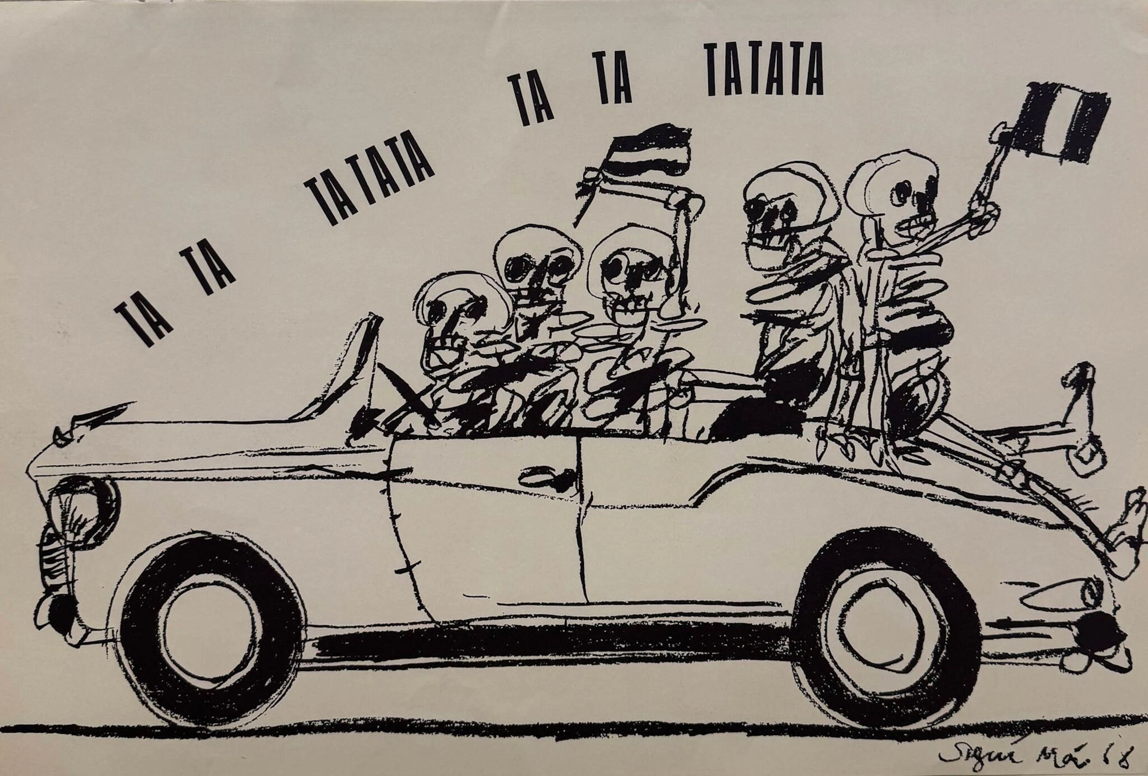 MAY '68 - POSTER - Lot 69
