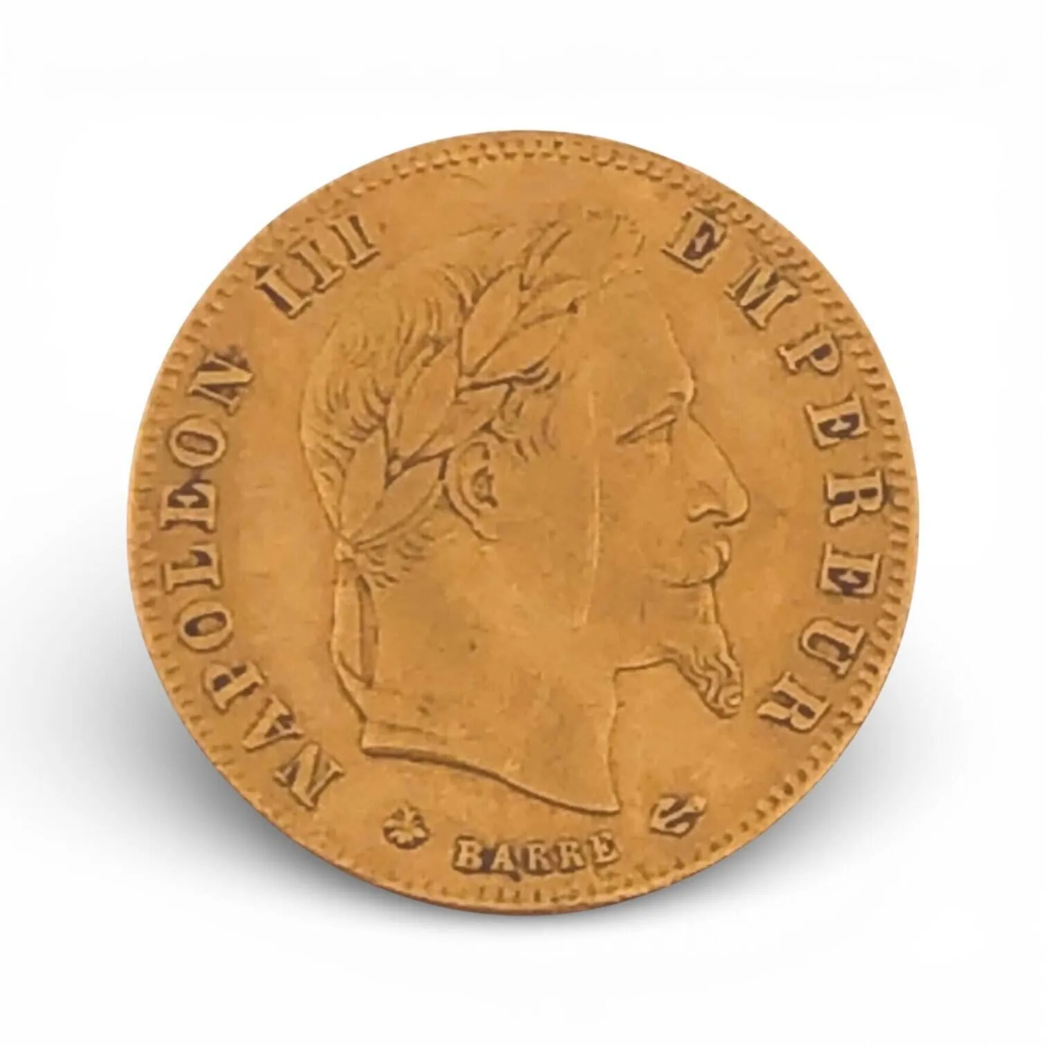 Gold coin (900) 5 francs Napoléon III tête laurée 1865 A (wo - Lot 2