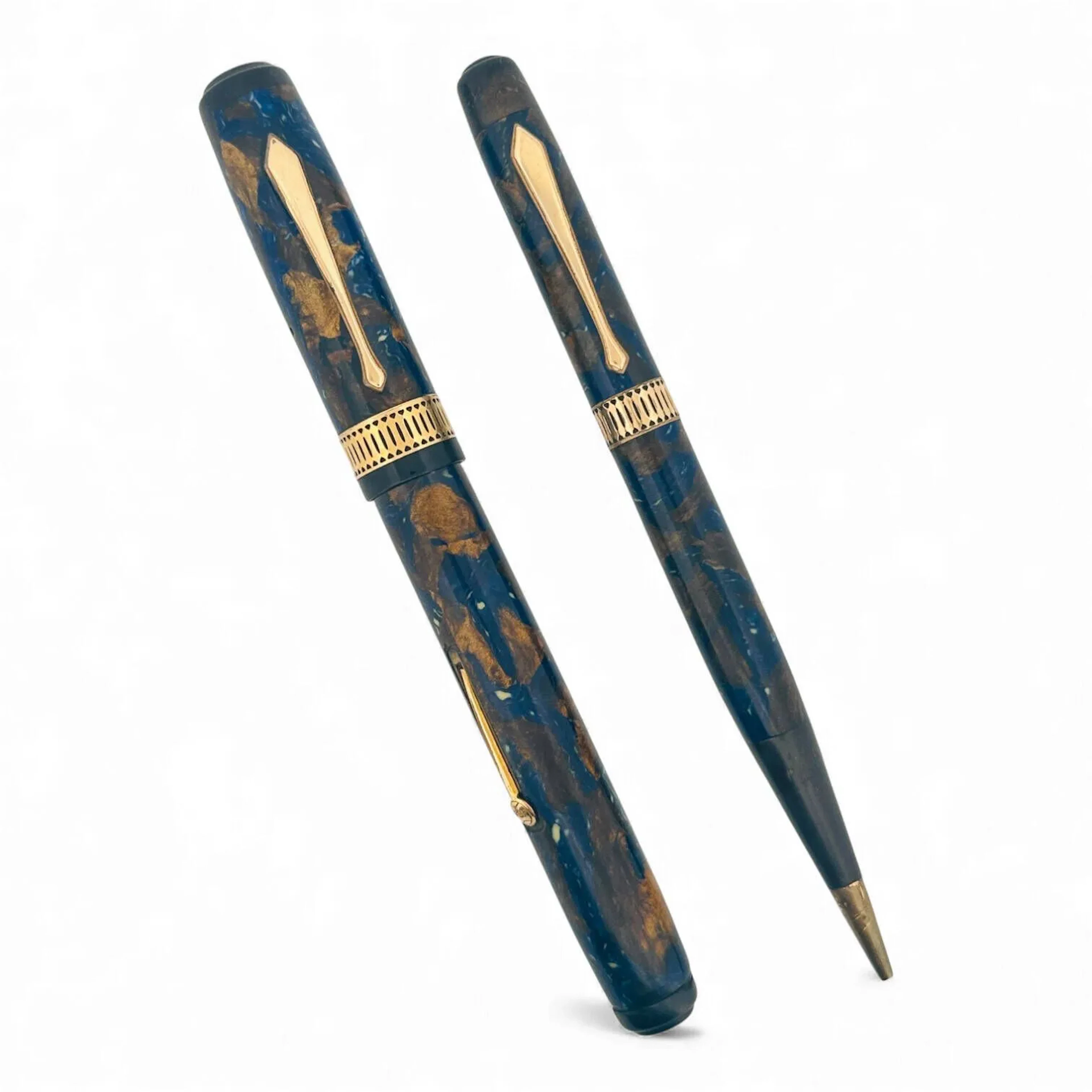 Watermann Fountain pen (gold ?) and ballpoint pen - Lot 528