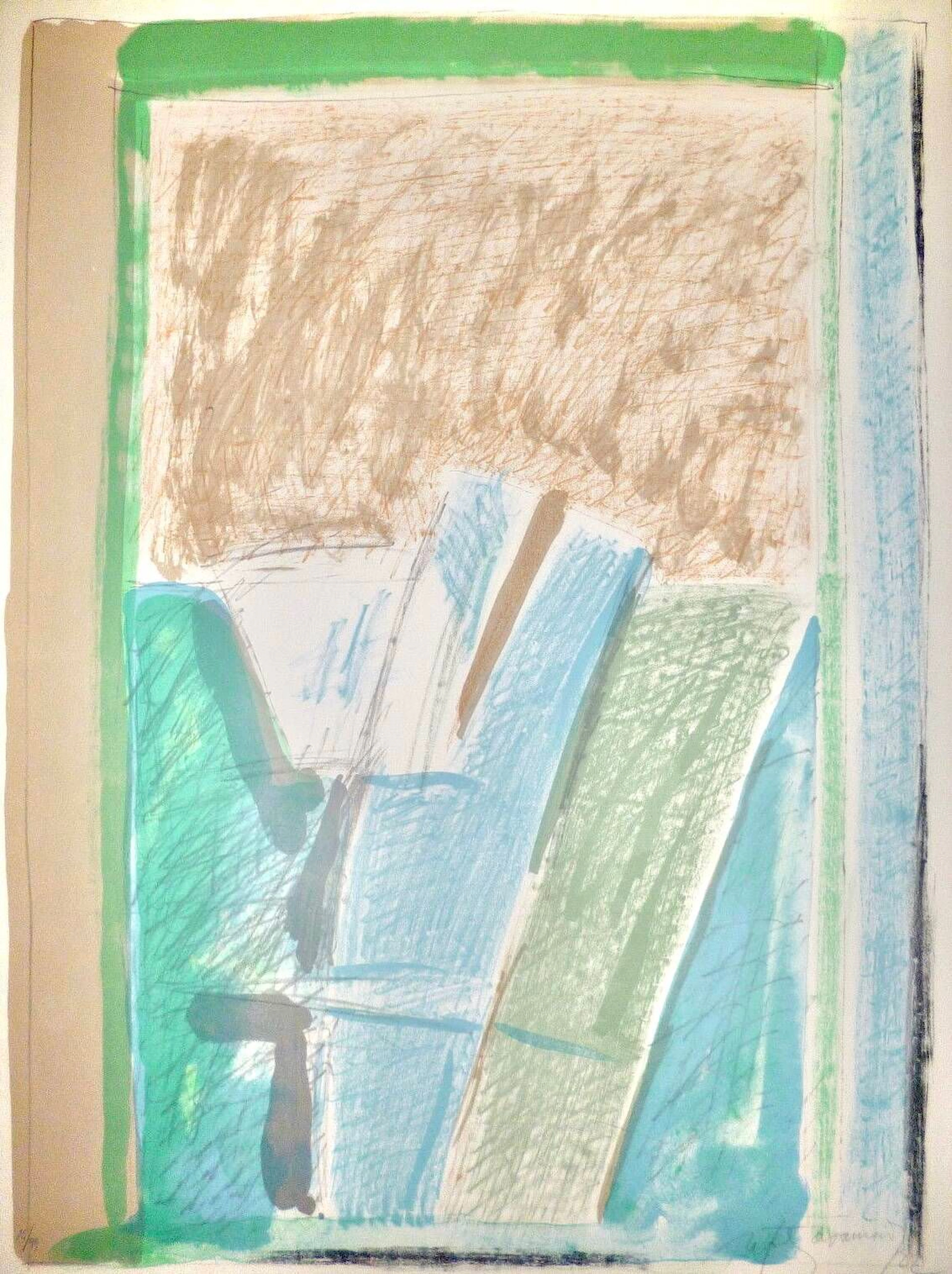 CASAMADA RAFOLS Albert Lithograph 1982, signed lower right a - Lot 111