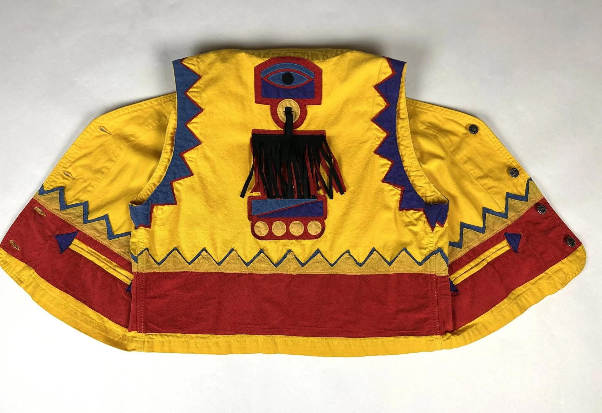 An unpublished vest from Jean-Charles de Castelbajac's early - Lot 41