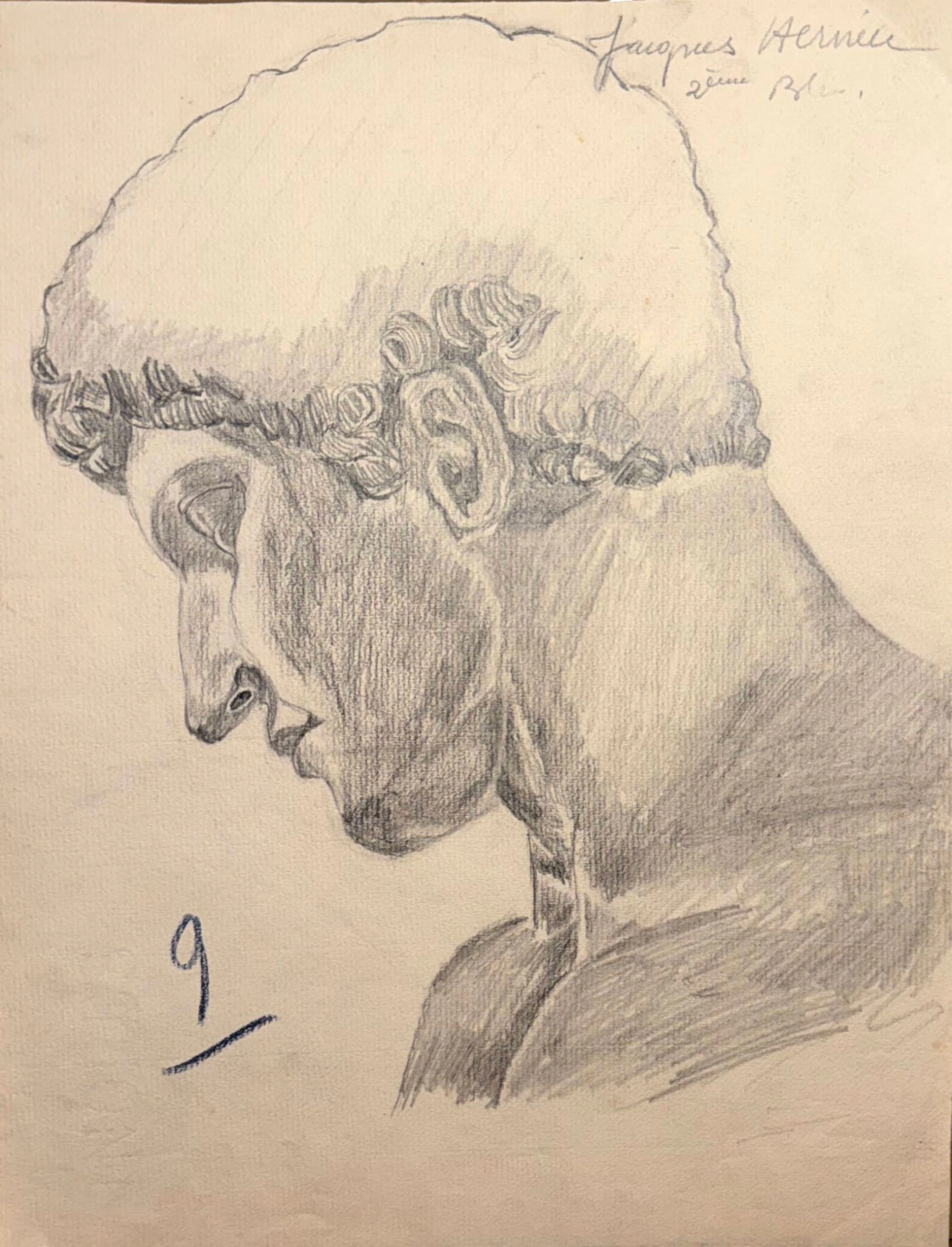 HERVIEU Jacques - (1933-2010), Drawing - Lot 683