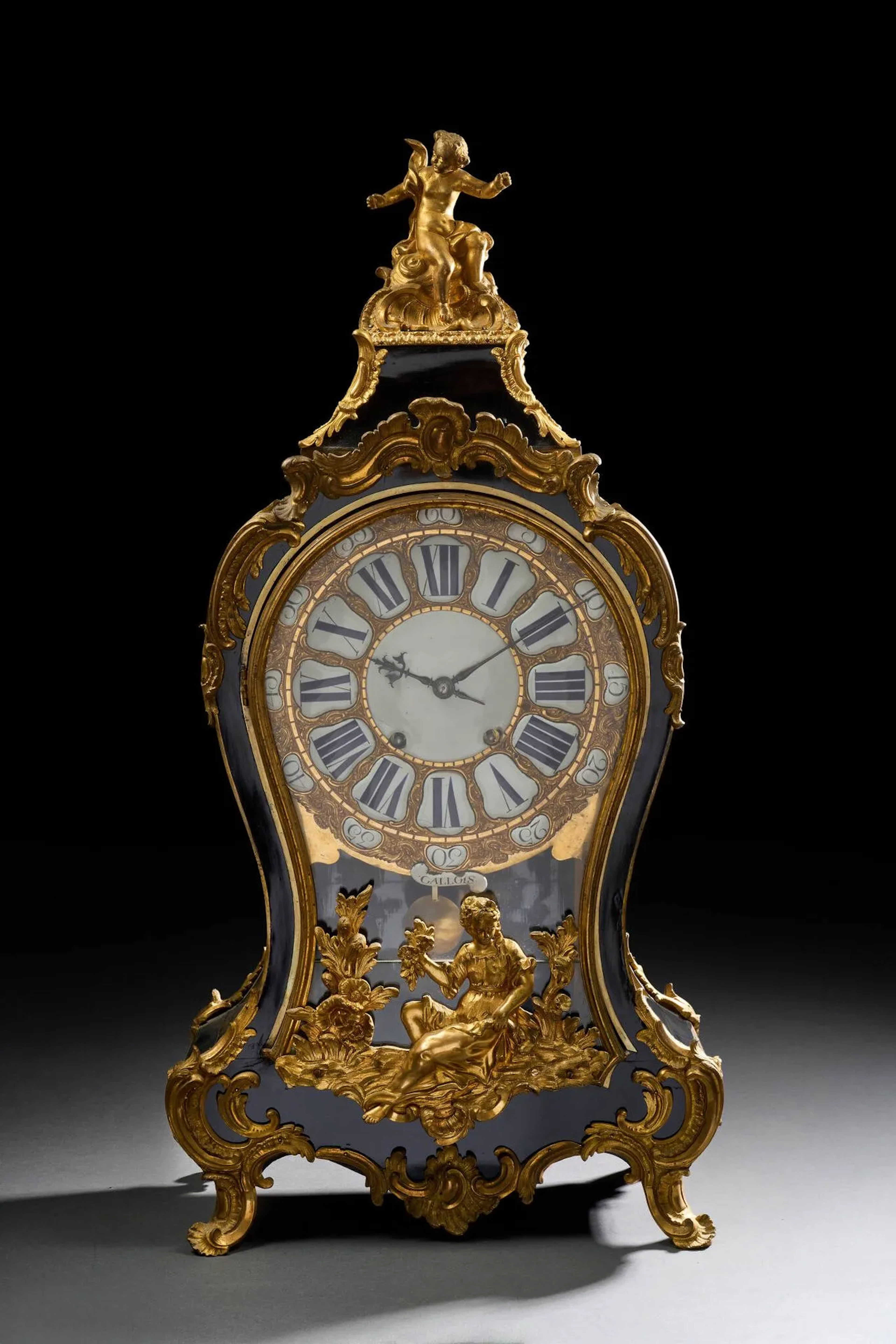 Louis XV table-top cartel - Lot 169