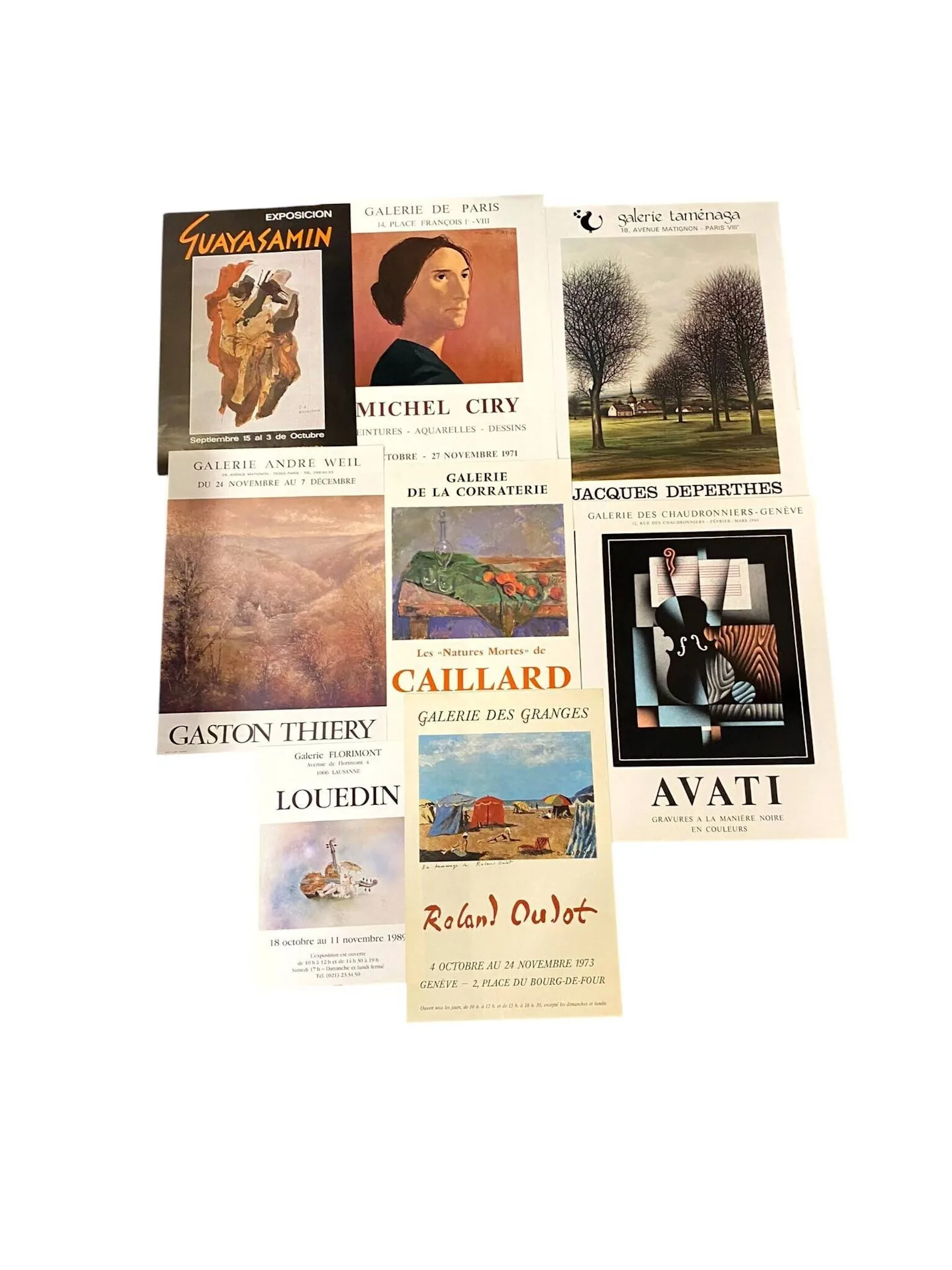 Batch of exhibition posters: - Lot 53