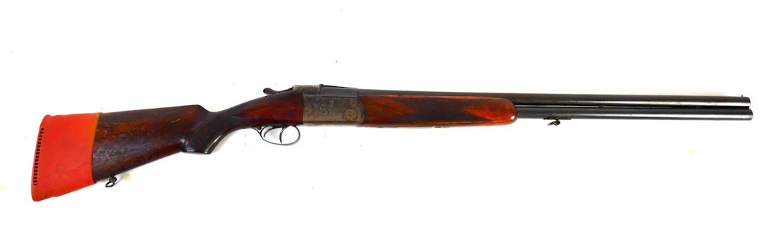 Handcrafted double-barreled shotgun from Saint-Étienne, 12/7 - Lot 74