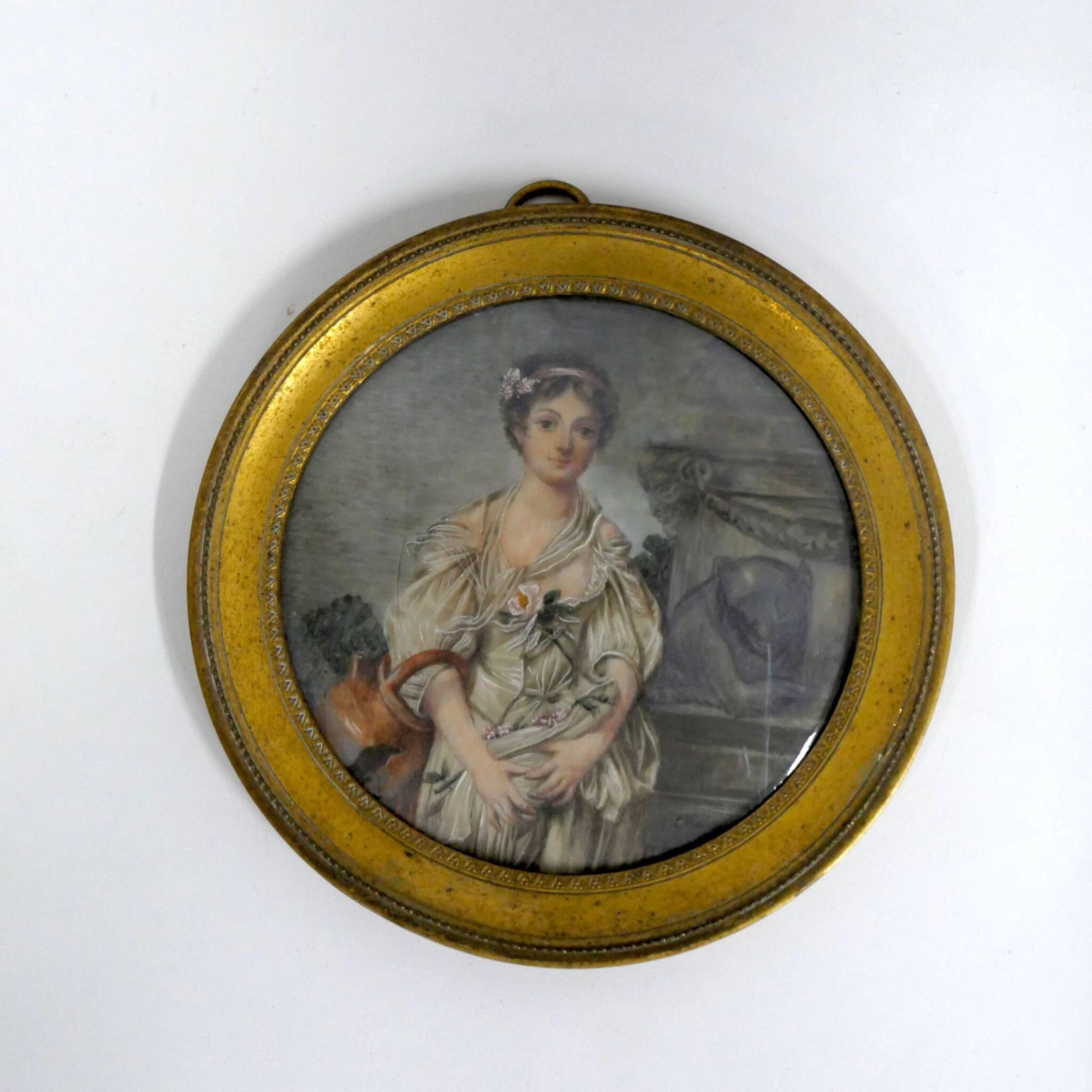 Set of two miniatures comprising: - Lot 256