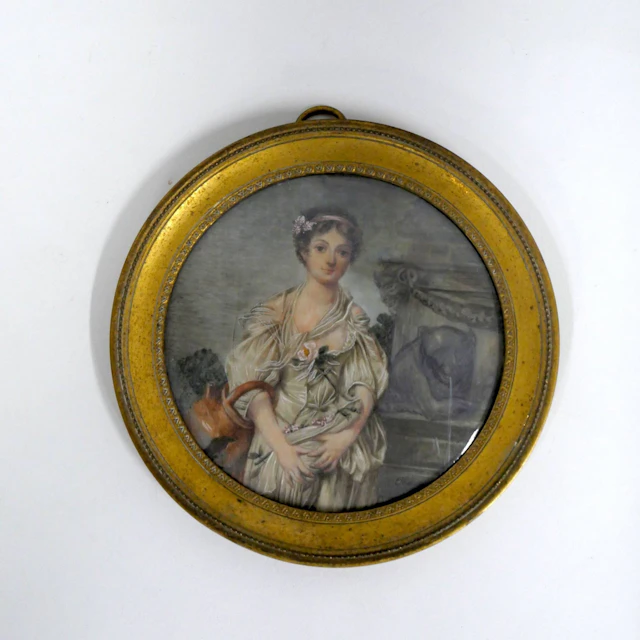 Set of two miniatures comprising: - Lot 256