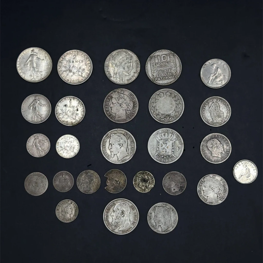 Large LOT of silver coins (680 and 835). - Lot 53