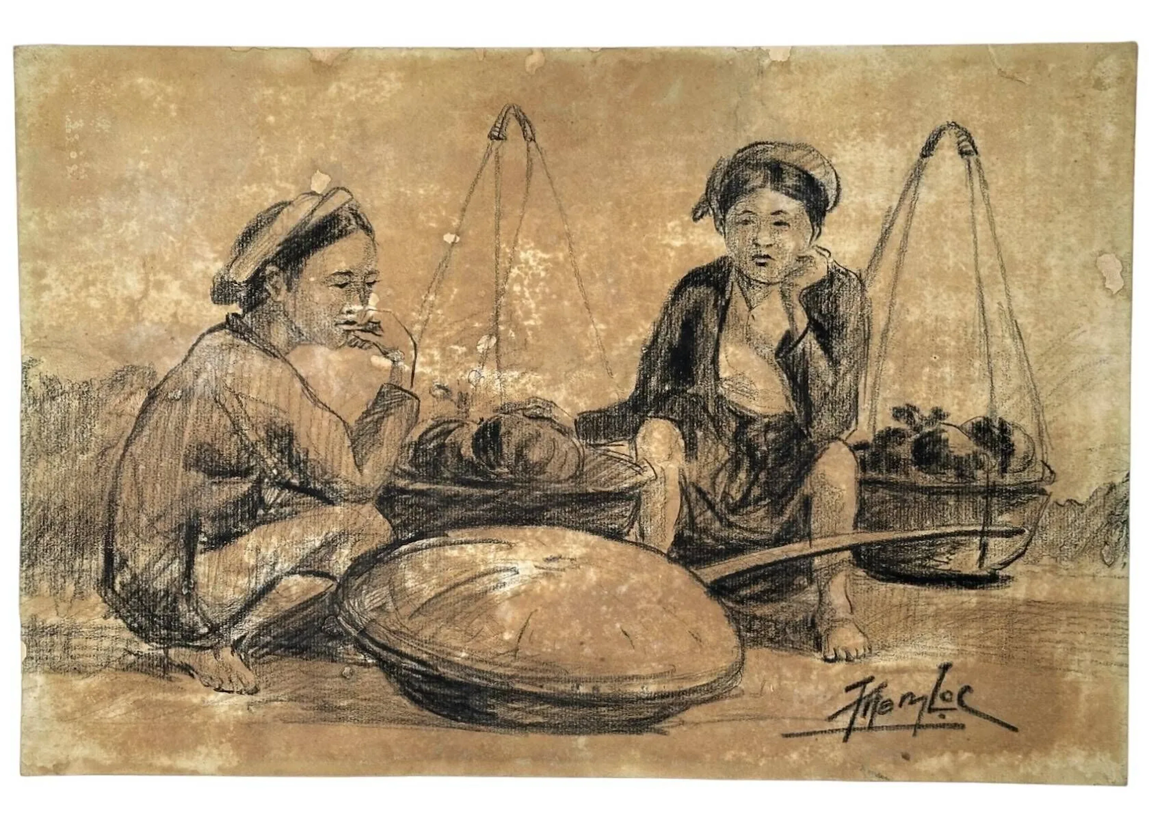Tran Tan Loc (Vietnamese, 1906–1968) - Lot 133
