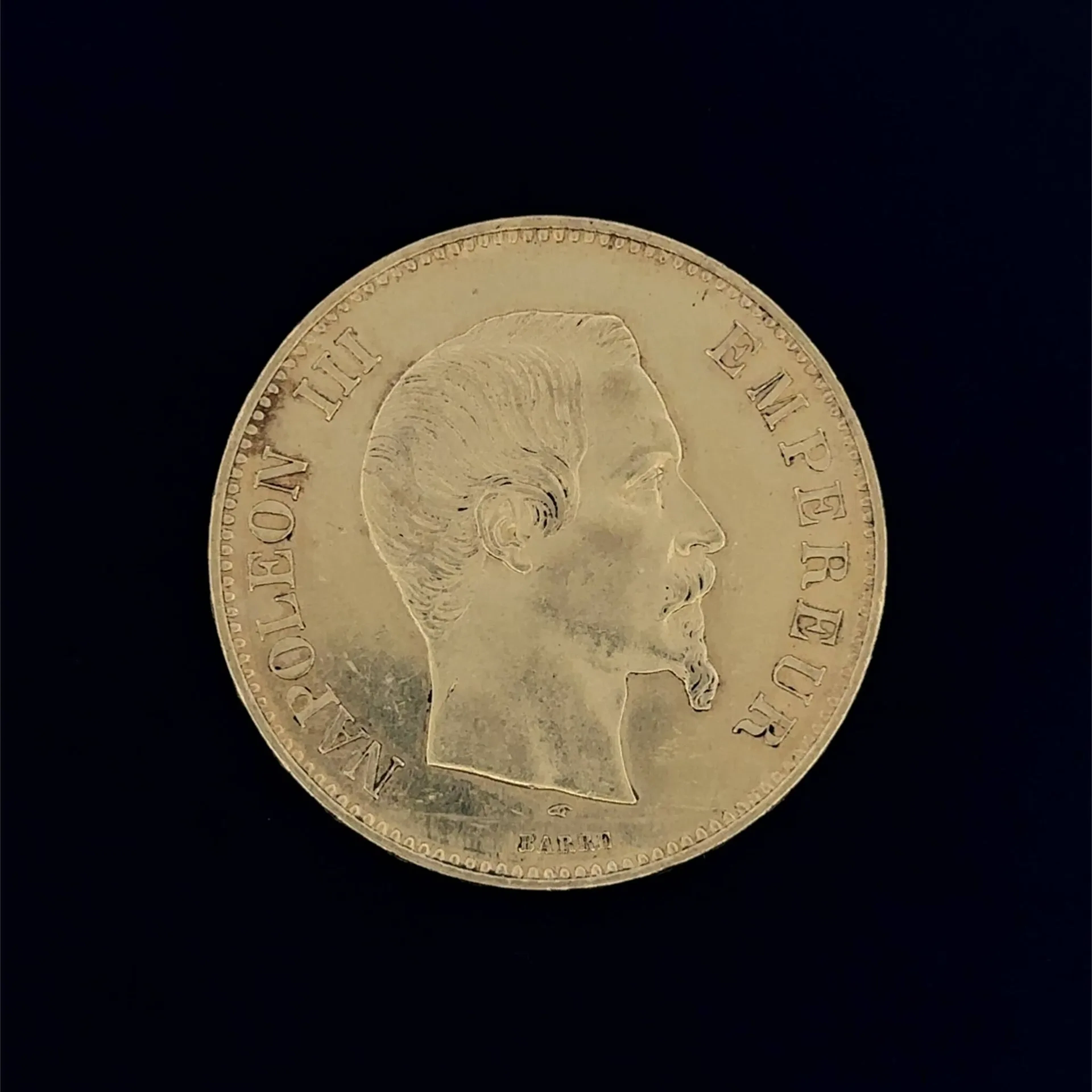 Napoleon III - 100 Francs gold - Uncirculated - 1855 A - Lot 128