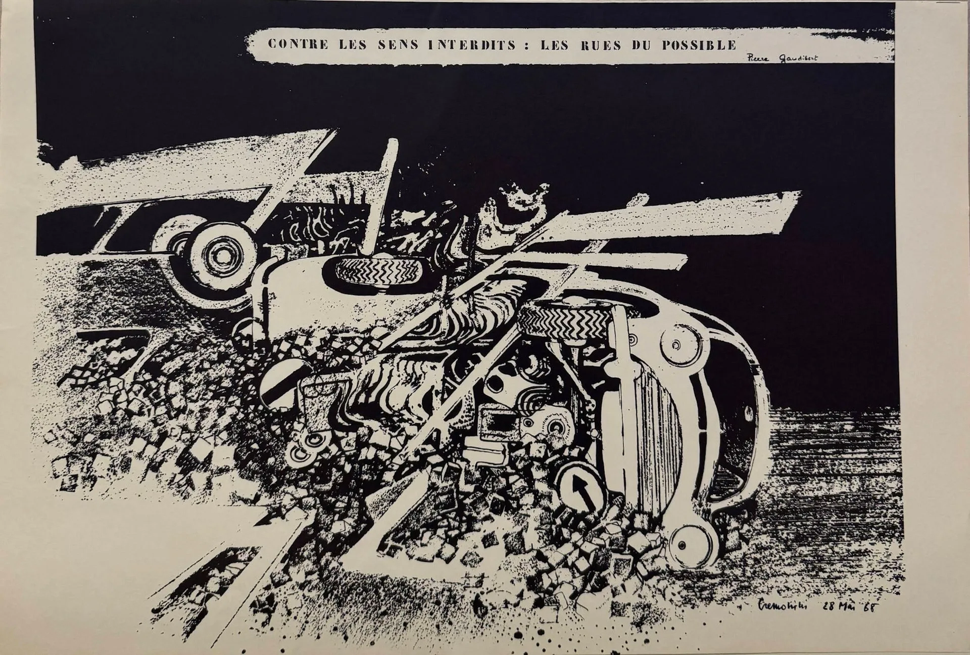 MAY '68 - POSTER - Lot 63