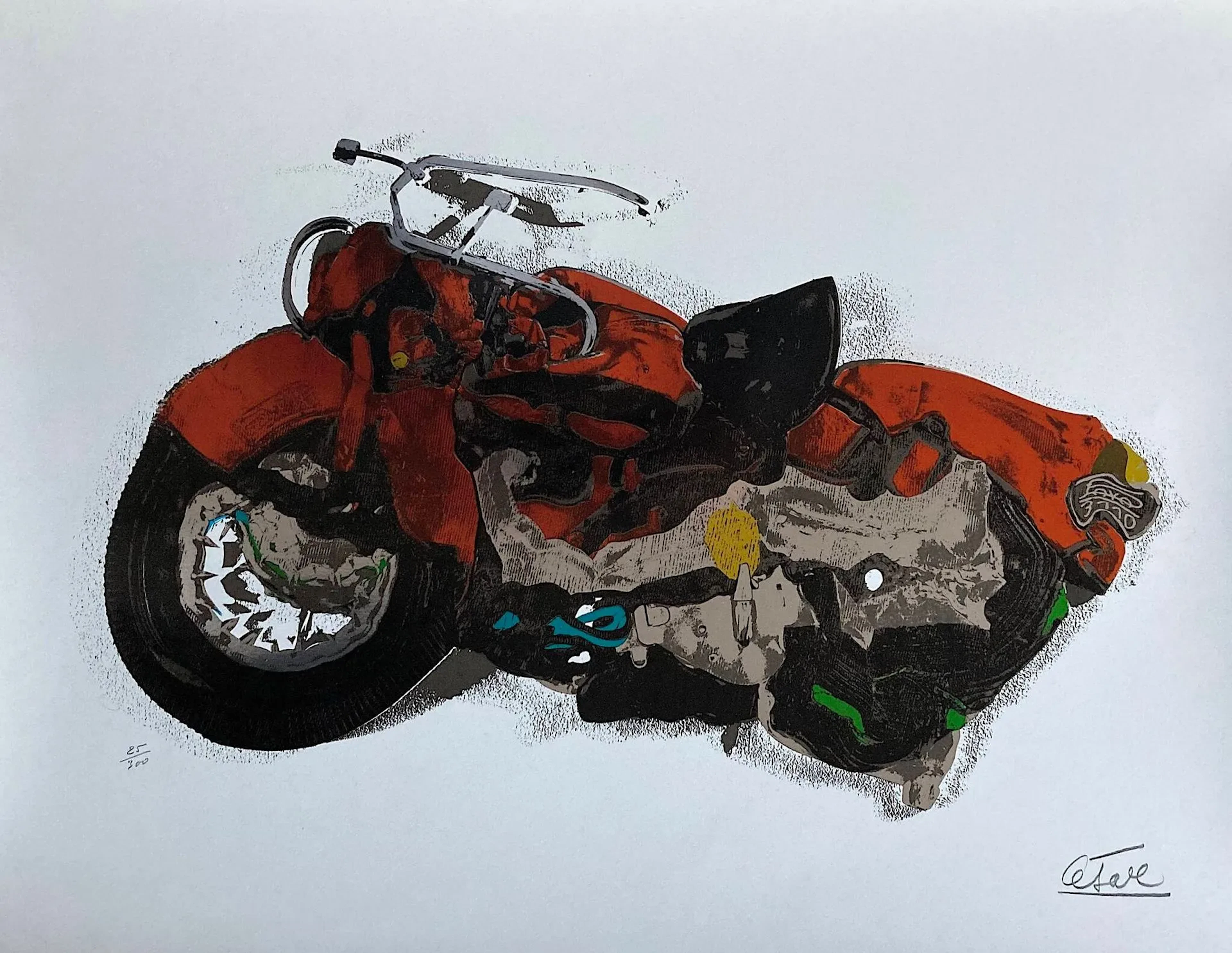 CESAR Baldaccini, known as César Serigraph signed lower righ - Lot 255