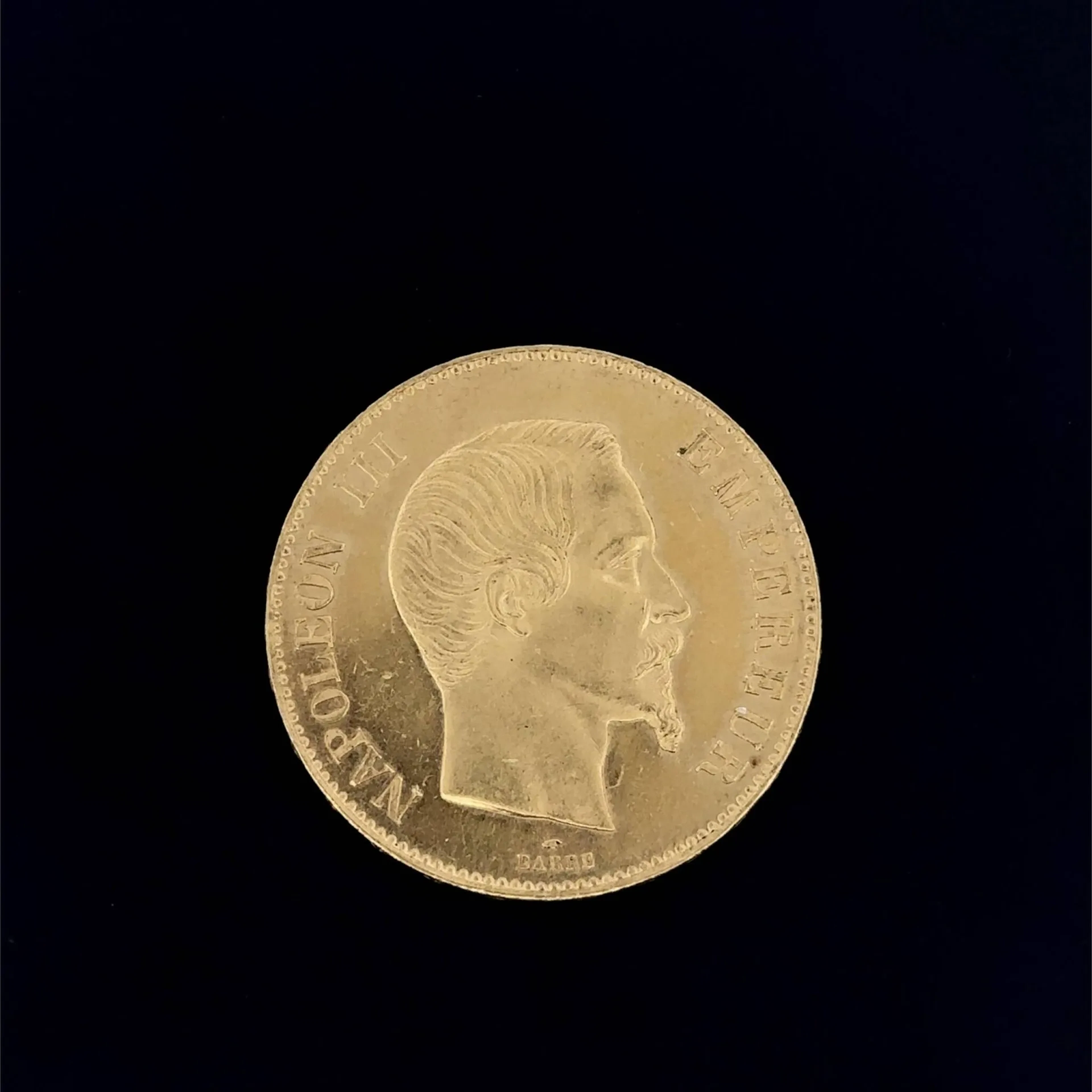 Napoleon III - 100 Francs gold coin, non-laureate, 1857 A - Lot 131