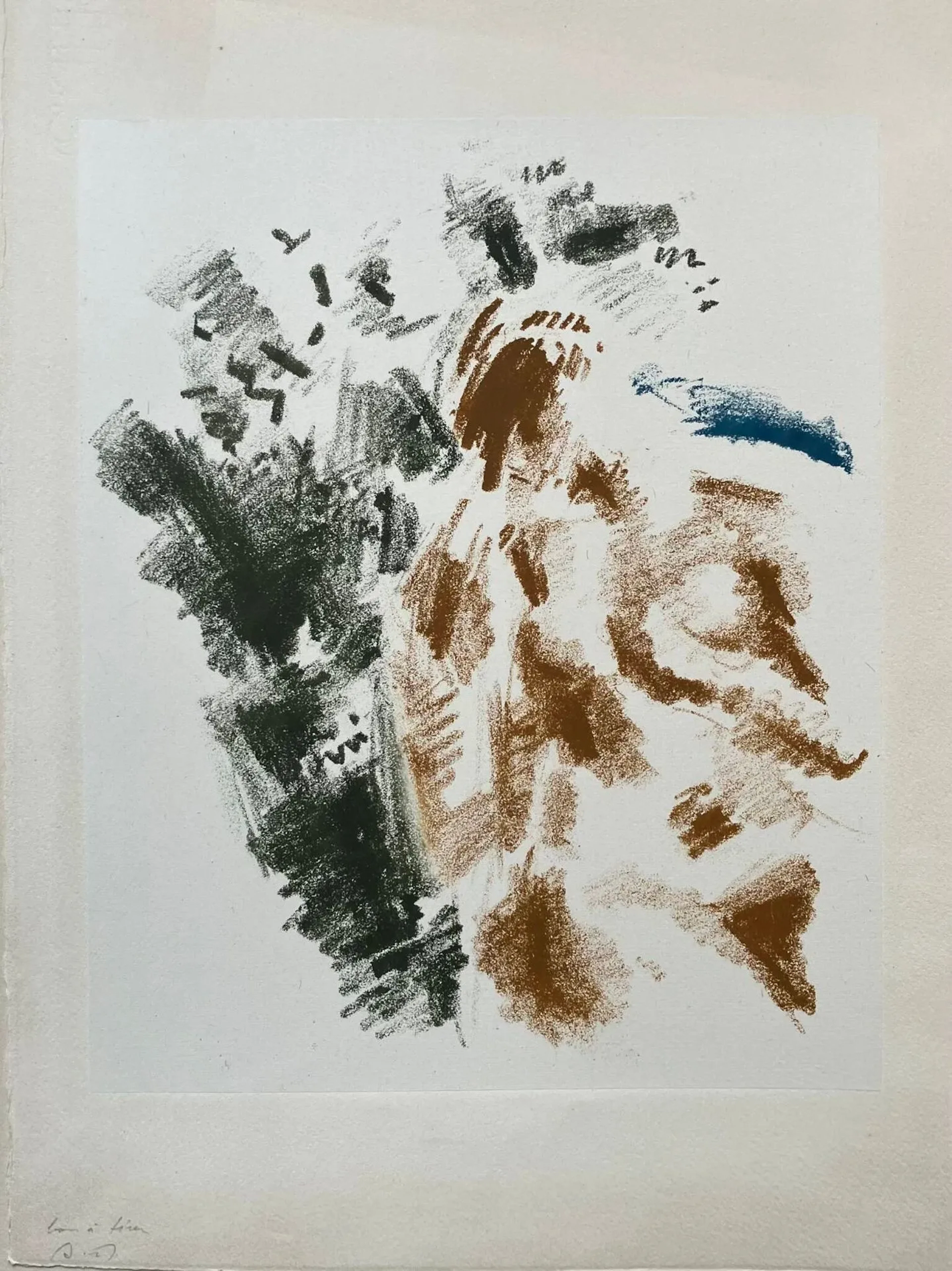 MASSON André Lithograph signed with initials lower left, jus - Lot 409