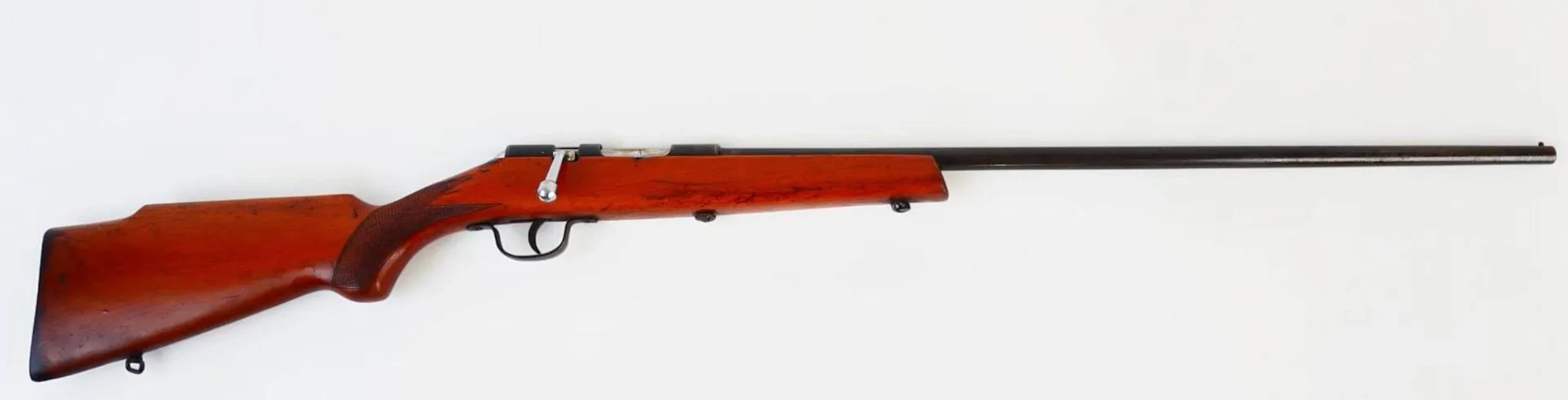 Manufrance 9mm lock-action rifle (No. 127978). 63 cm smoothb - Lot 76