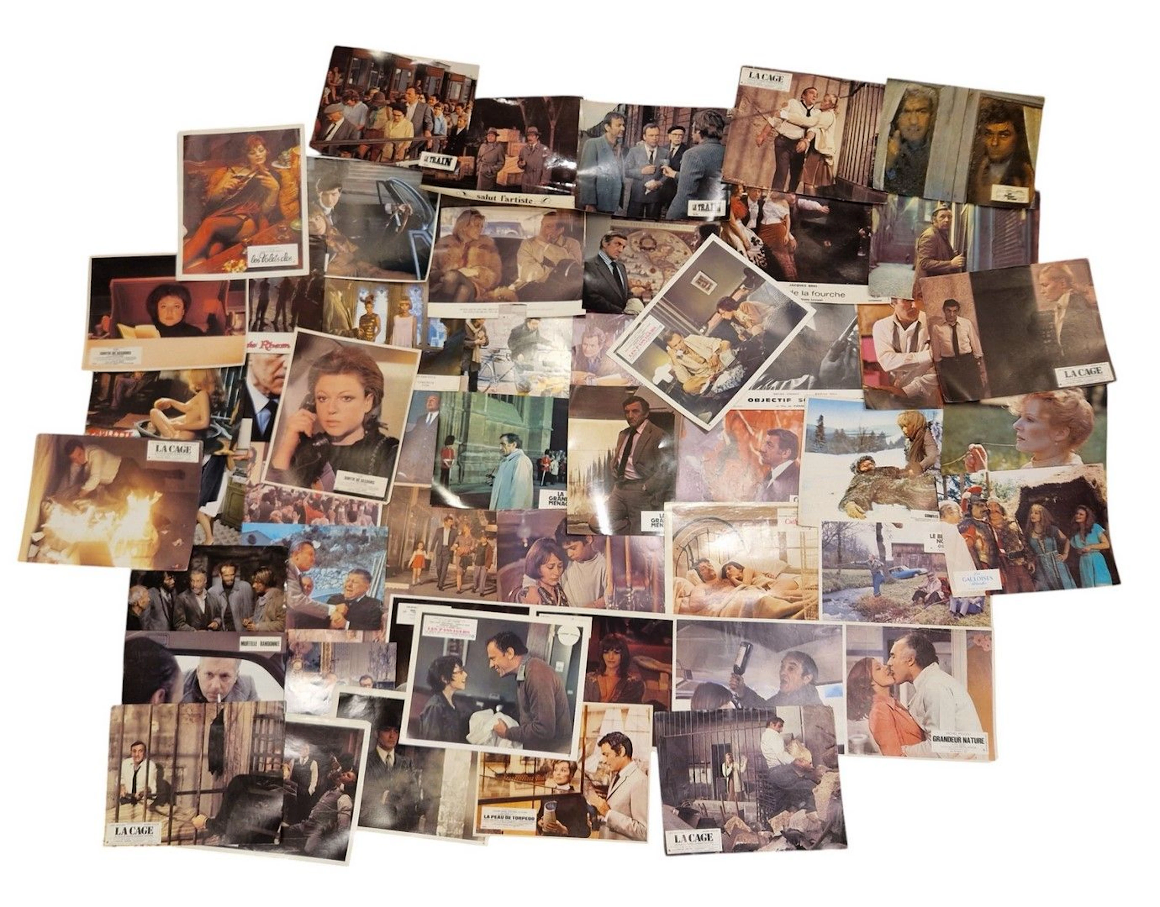 Cinema, films, actors and actresses, Europe, France (on the - Lot 34