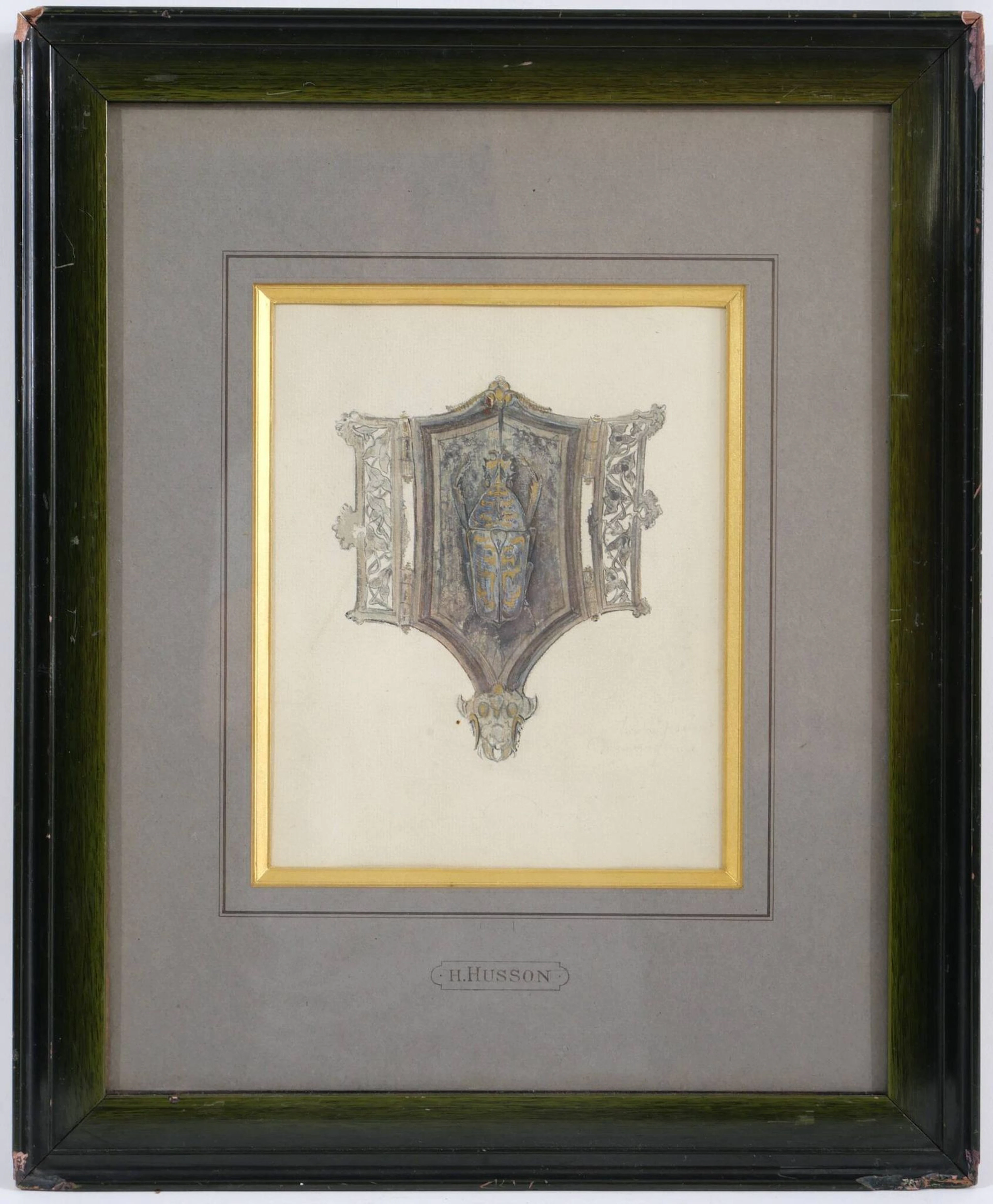 Attributed to Henri HUSSON, goldsmith - Lot 501