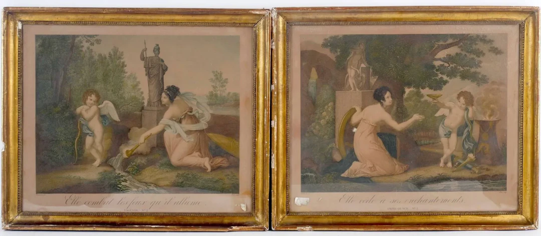 Based on a work by Ludwig Rullmann (1765–1822), engraved by - Lot 417