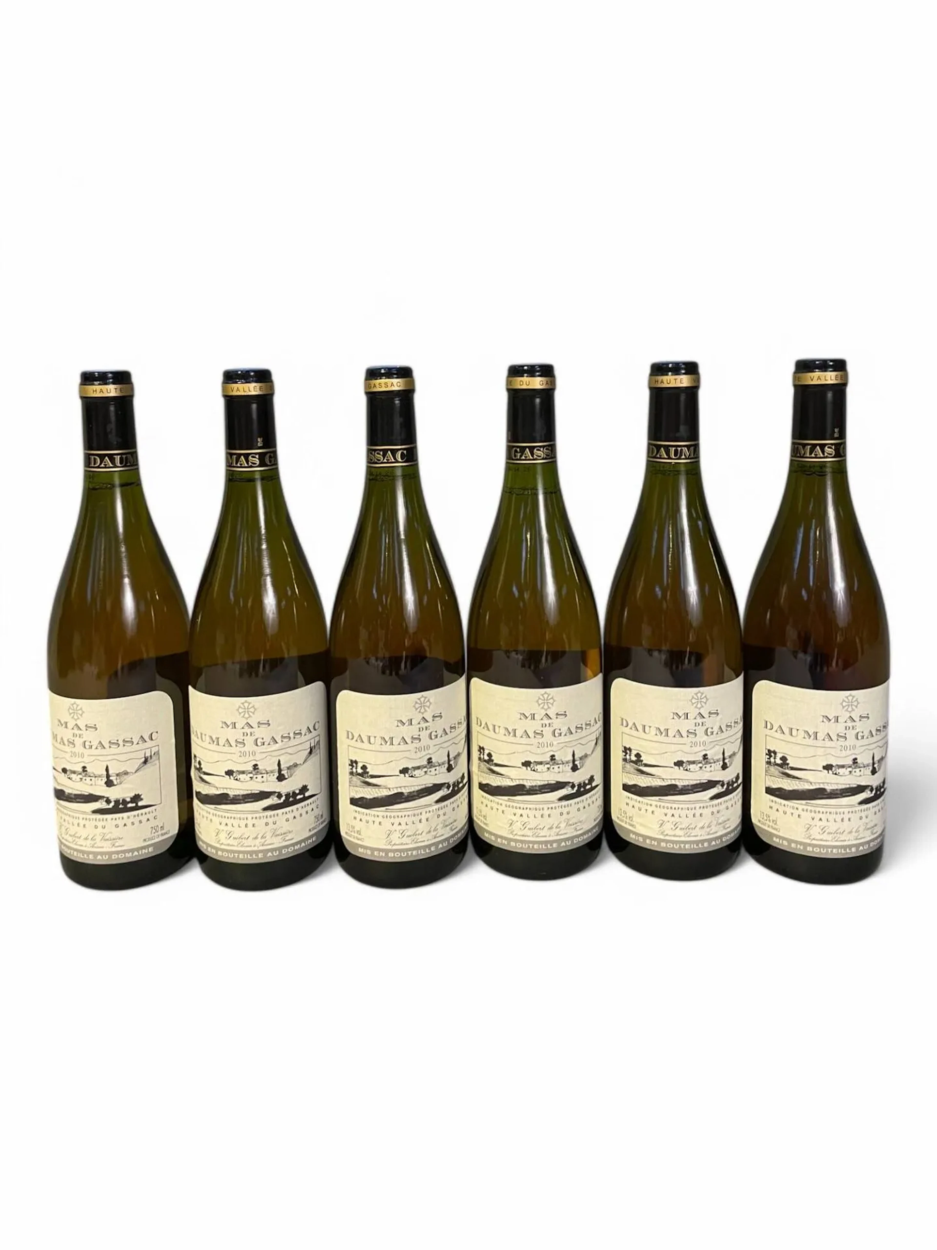 6 bouteilles IGP Mas de Daumas Gassac 2010 (blanc)