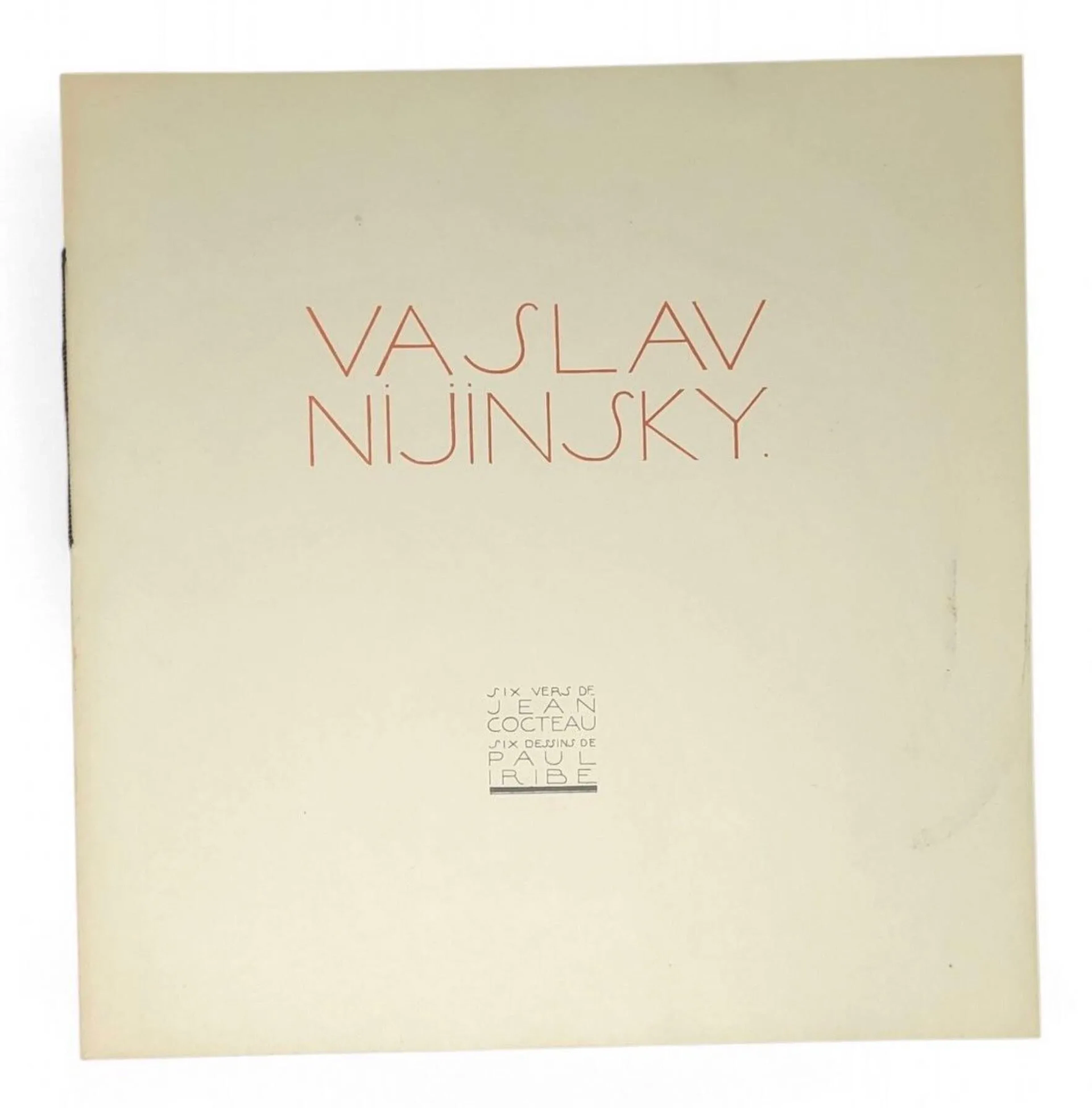 COCTEAU Jean Vaslav Nijinsky. - Lot 340