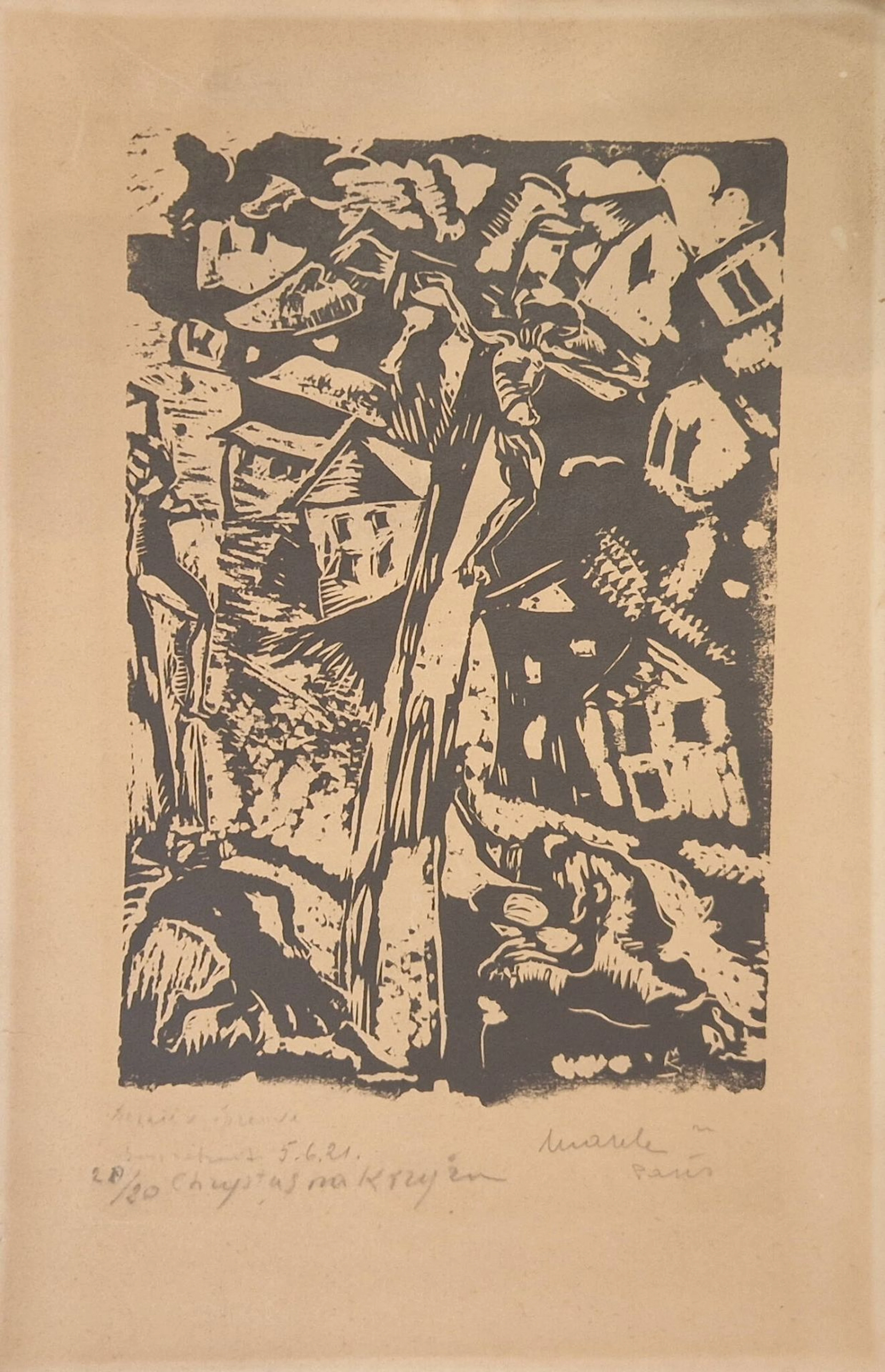 Series of three woodcuts: - Lot 138