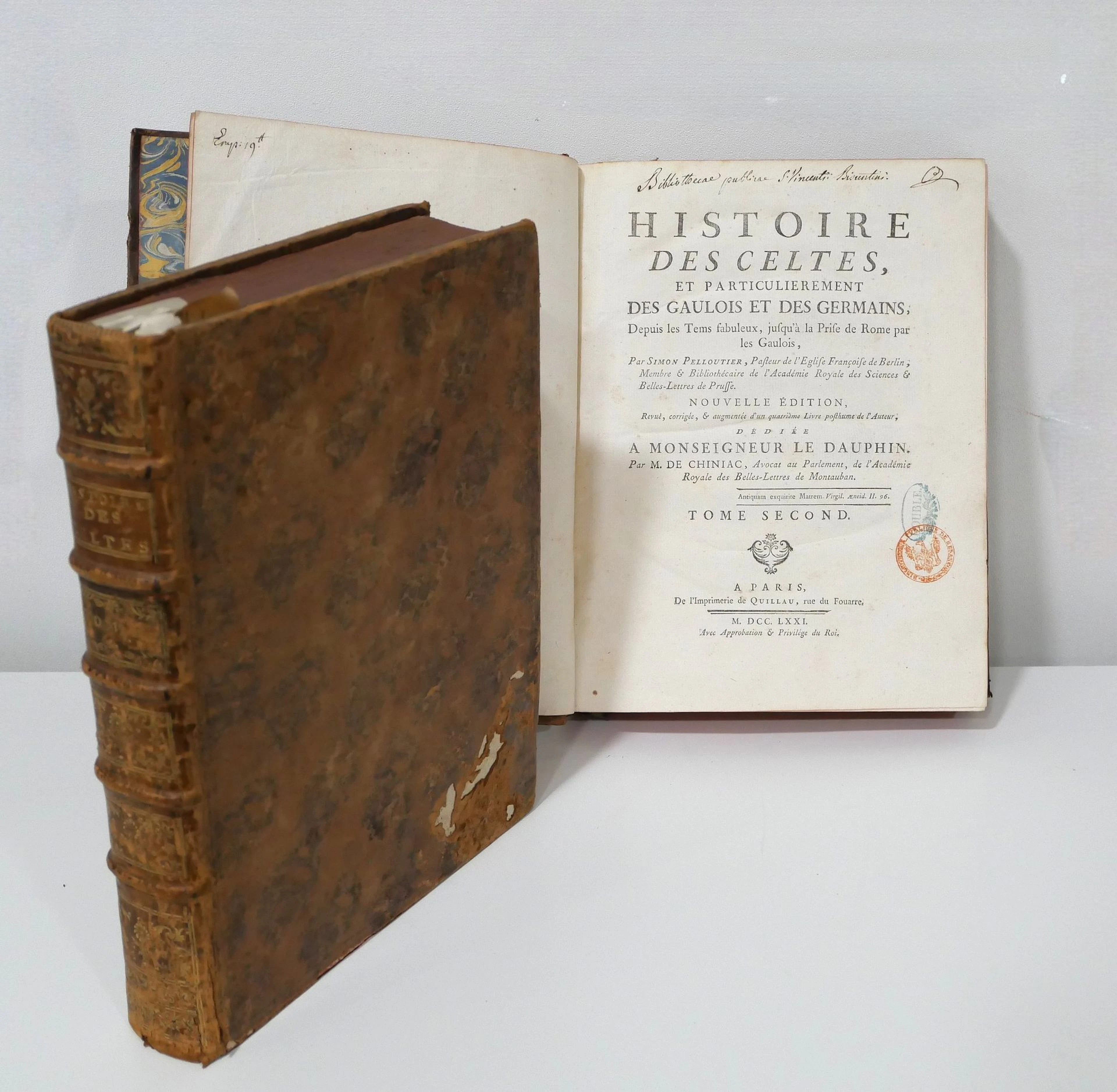PELLOUTIER (Simon). History of the Celts, with Particular Re - Lot 72