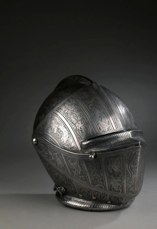Pompeo Della Chiesa, armet for tournament on foot. - Lot 7
