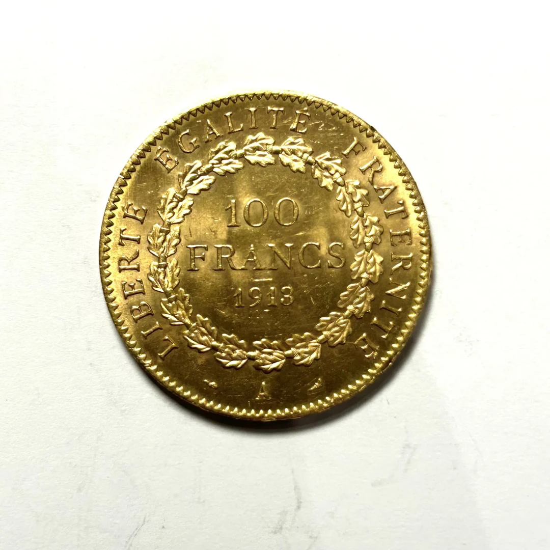 Third Republic - 100 Francs, 1913, Paris, "Genius" - Lot 141