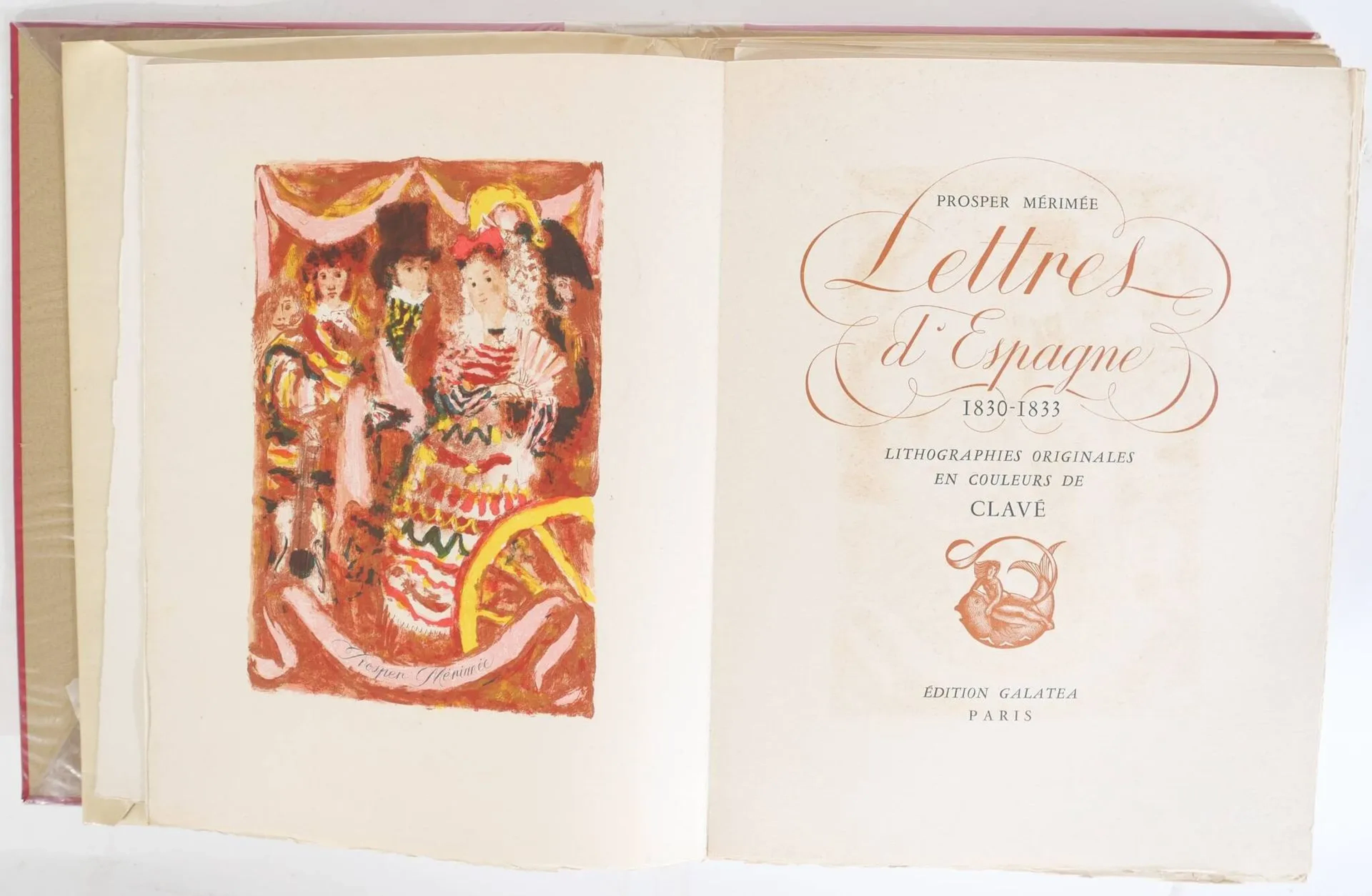 [CLAVÉ (Antoni)]. MÉRIMÉE (Prosper). Letters from Spain. 183 - Lot 189