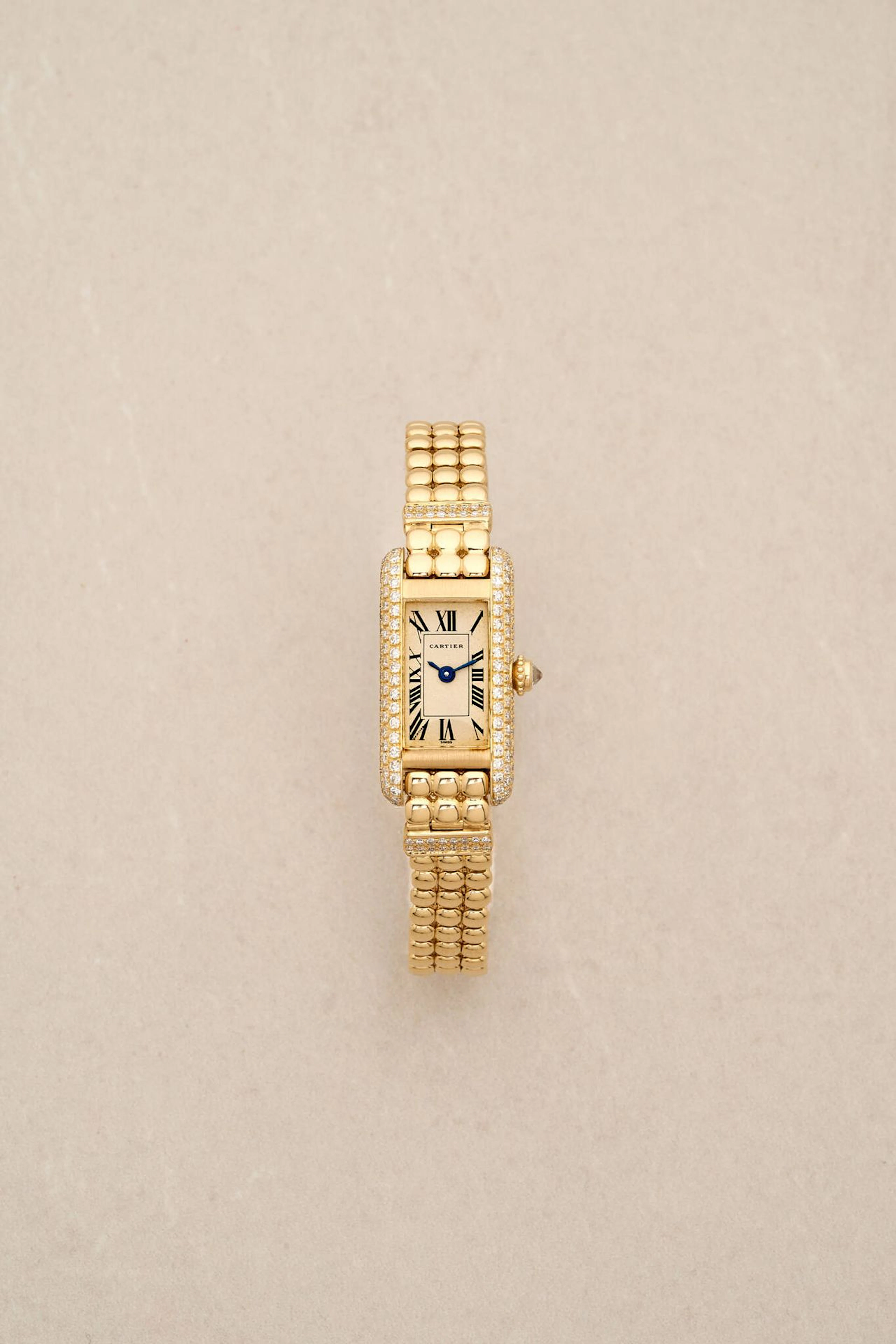CARTIER TANK LOUIS JOAILLERIE - Lot 48