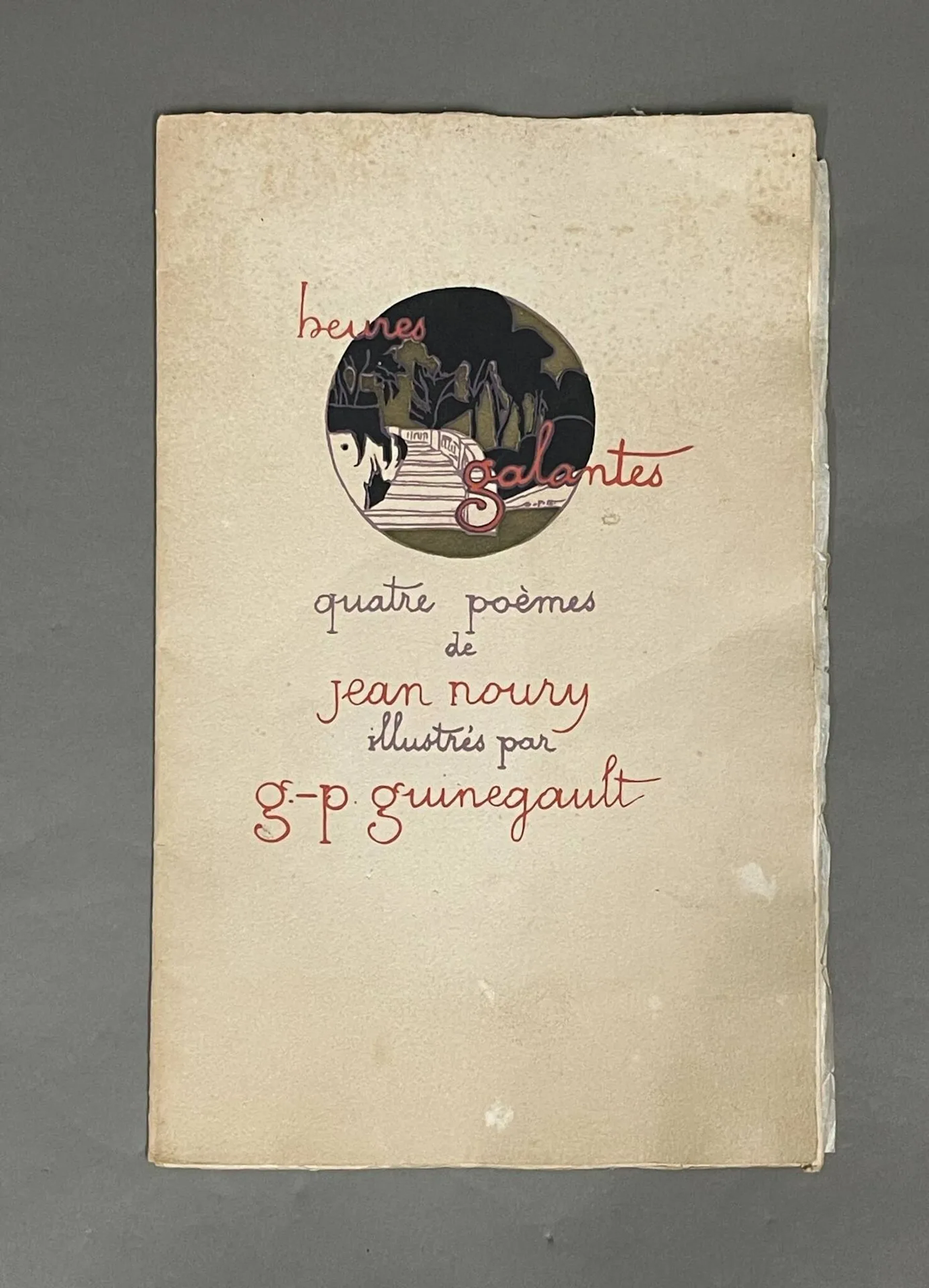NOURY (Jean). Heures galantes. [Paris]: Galerie Lutetia, [19 - Lot 497