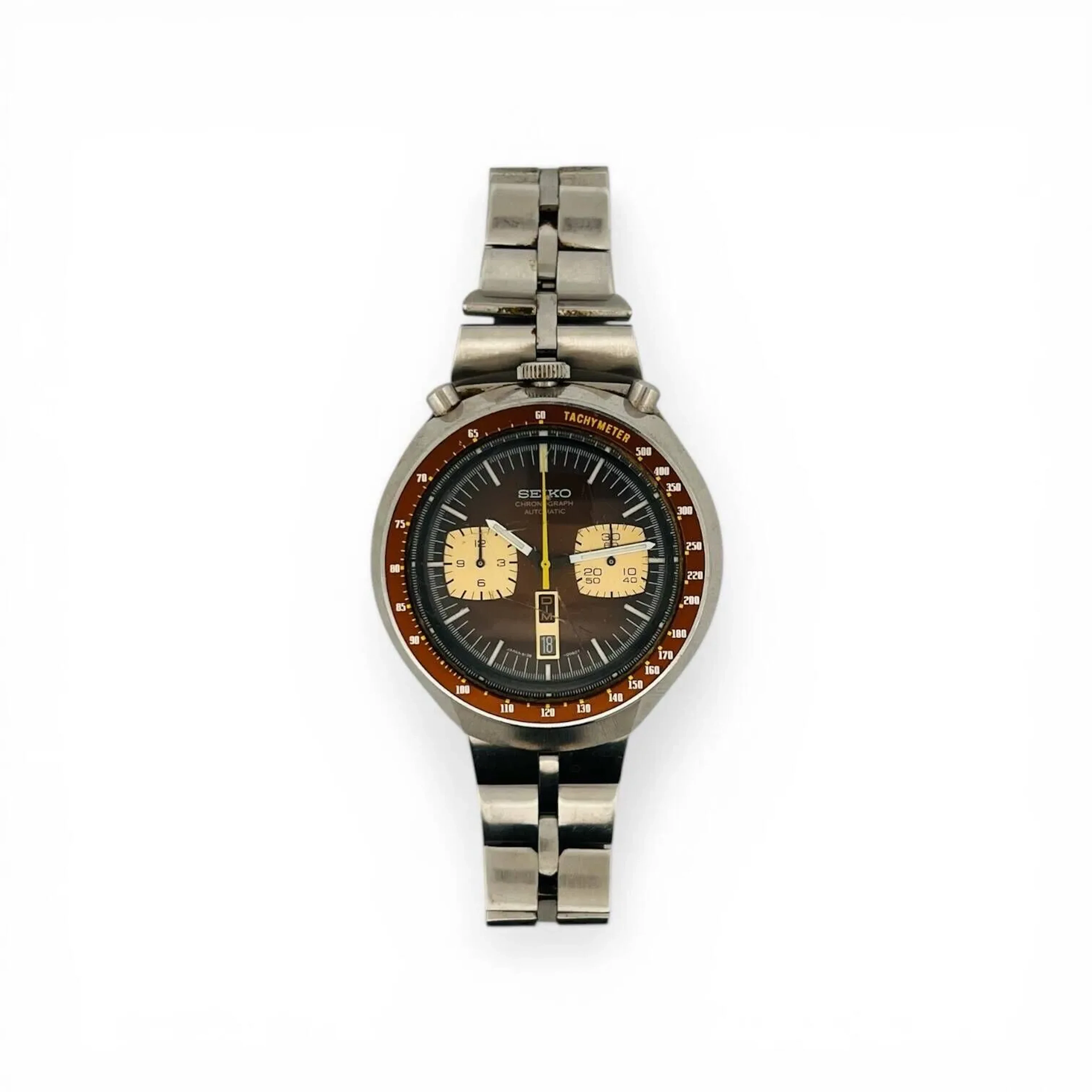SEIKO CHRONOGHRAPH AUTOMATIC "BULLHEAD - Lot 310