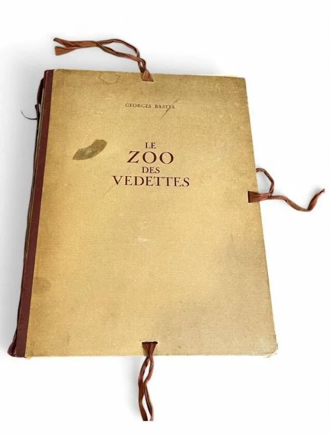 BASTIA Georges, Le zoo des vedettes, original lithographs, p - Lot 487