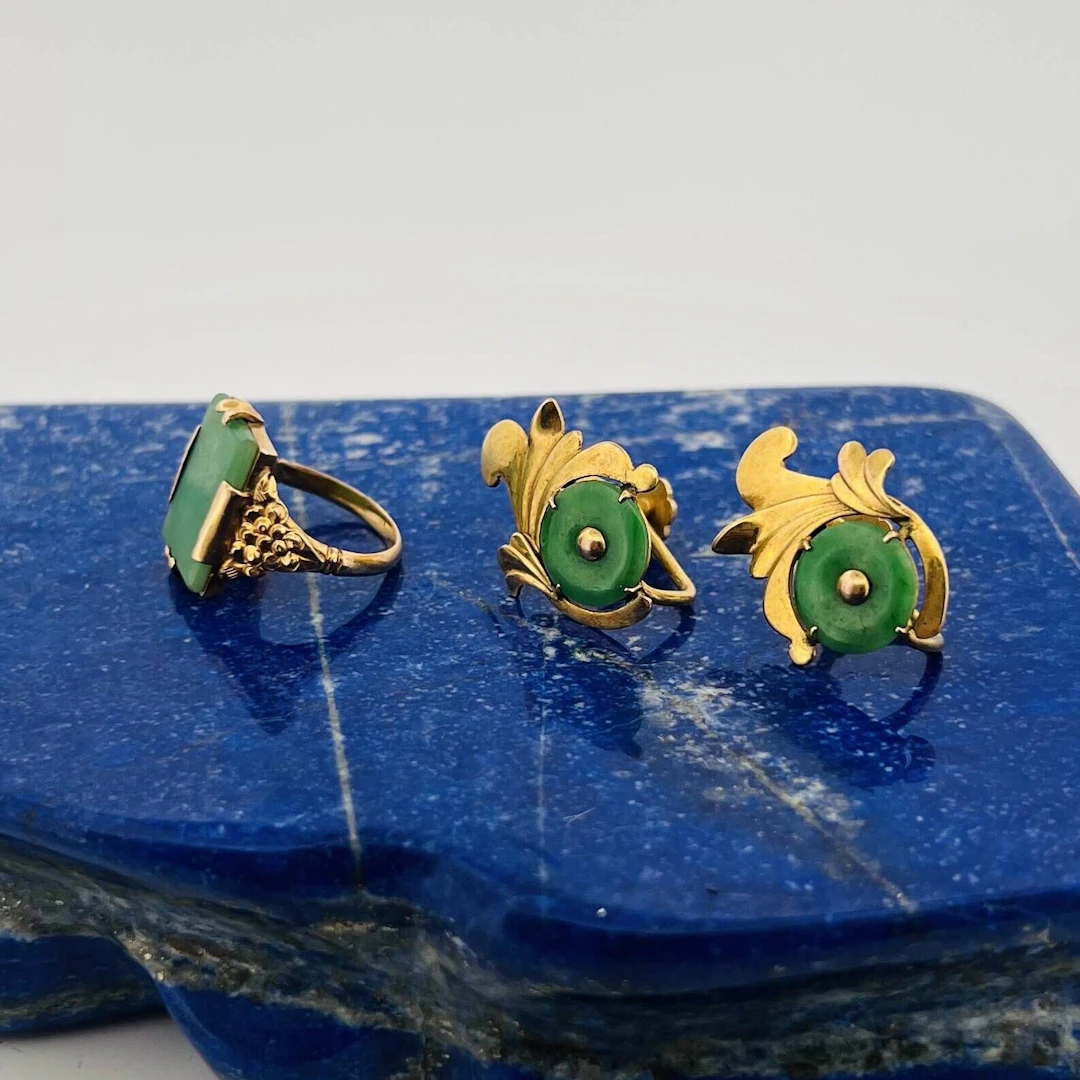 Pair of "volutes" earrings in 14-karat yellow gold (585), ad - Lot 189