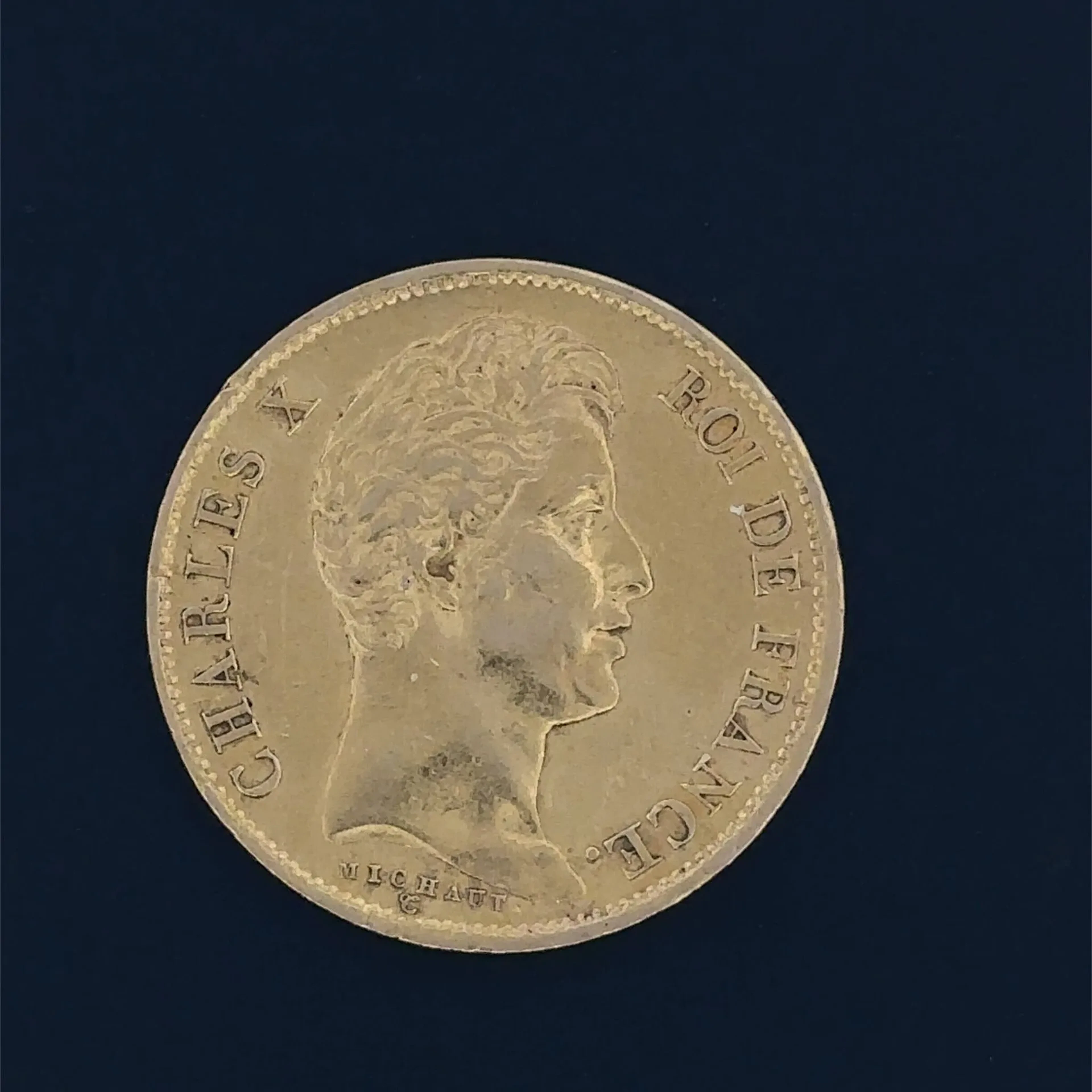 Charles X – 40 gold francs, 1830 A. Engraved edge. - Lot 50