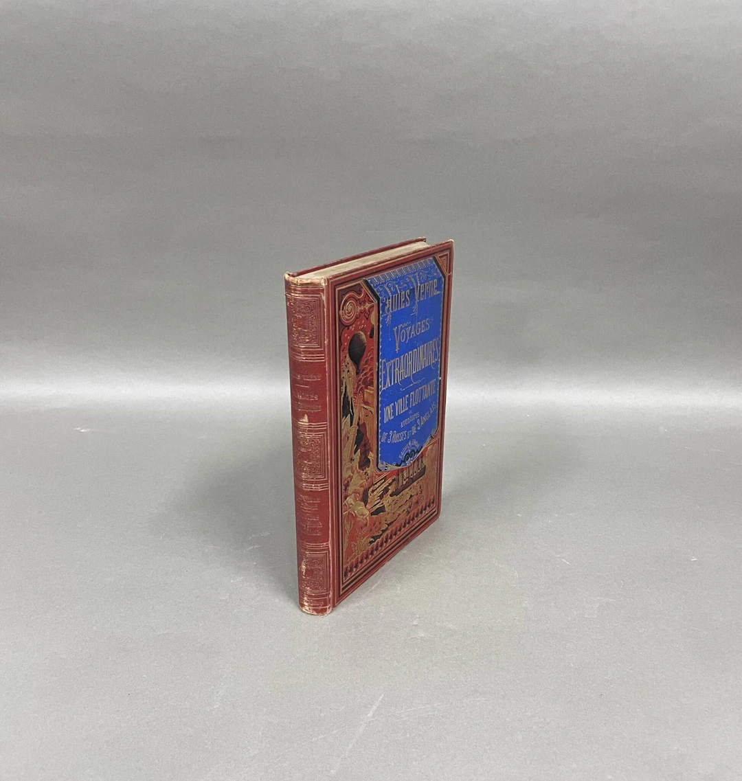 VERNE (Jules). Une ville flottante et aventures de 3 russes - Lot 449