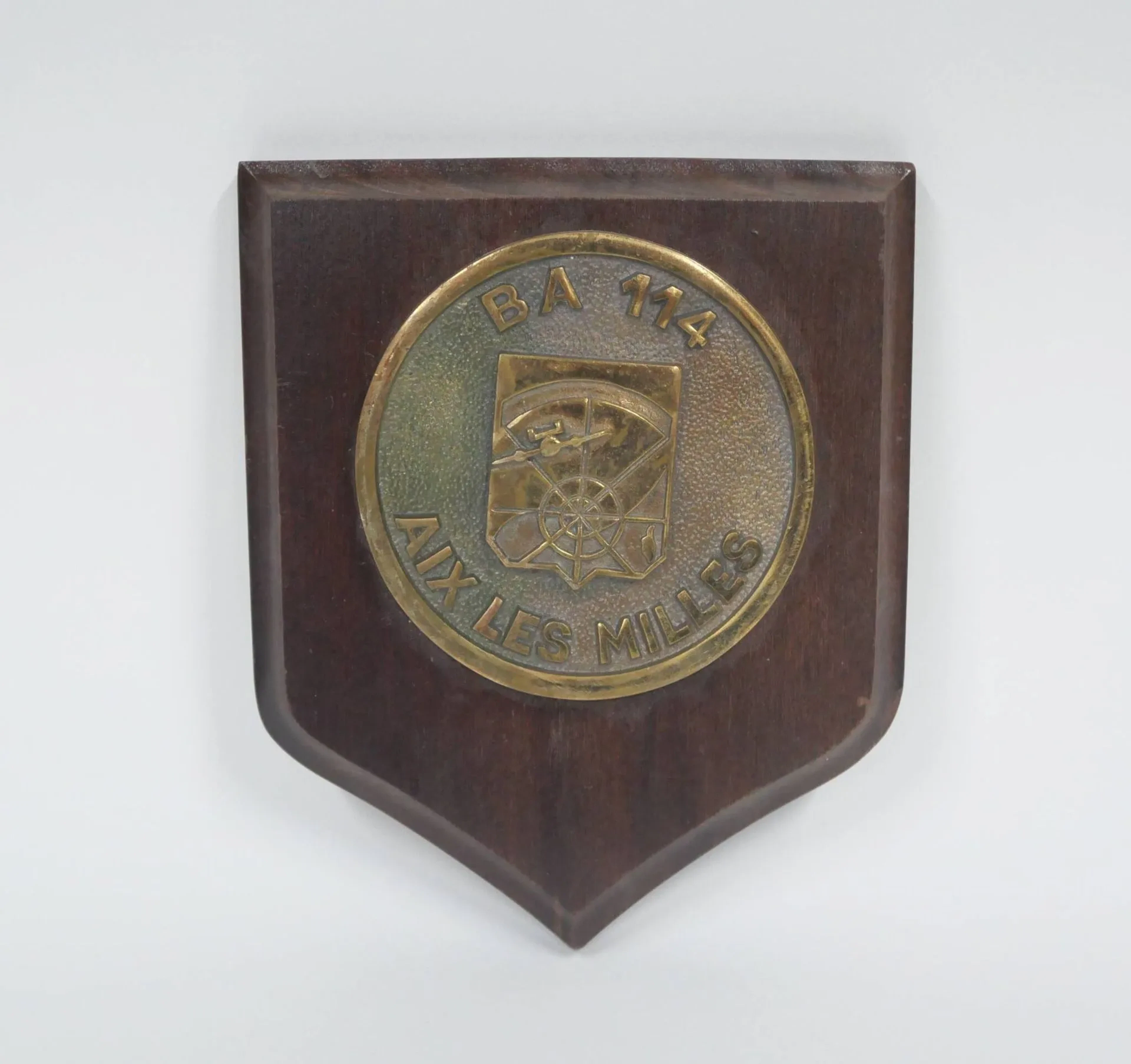 Bronze mouth piece for the BA 114 Aix les Milles air base, o - Lot 46