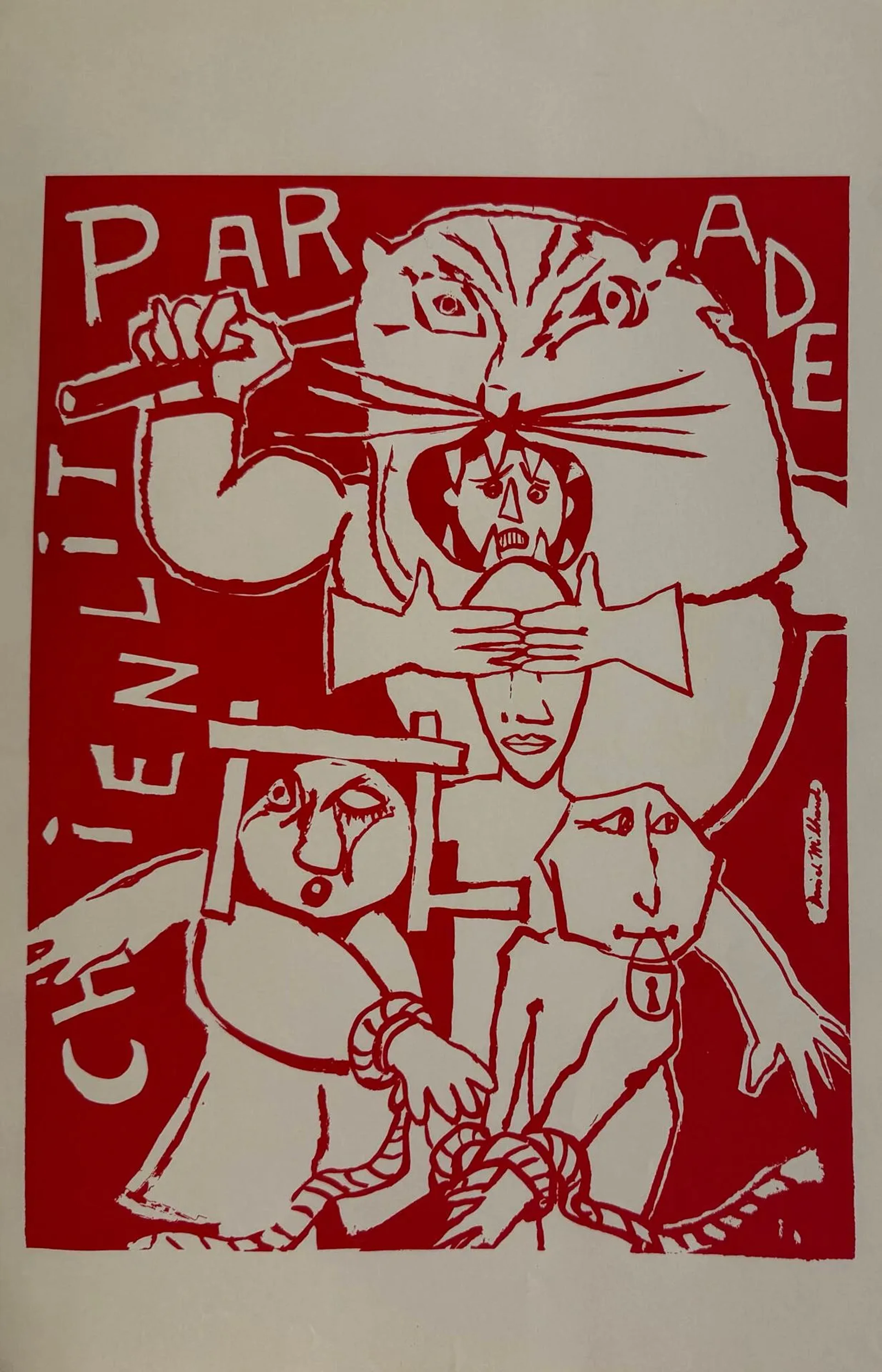 MAY '68 - POSTER - Lot 67