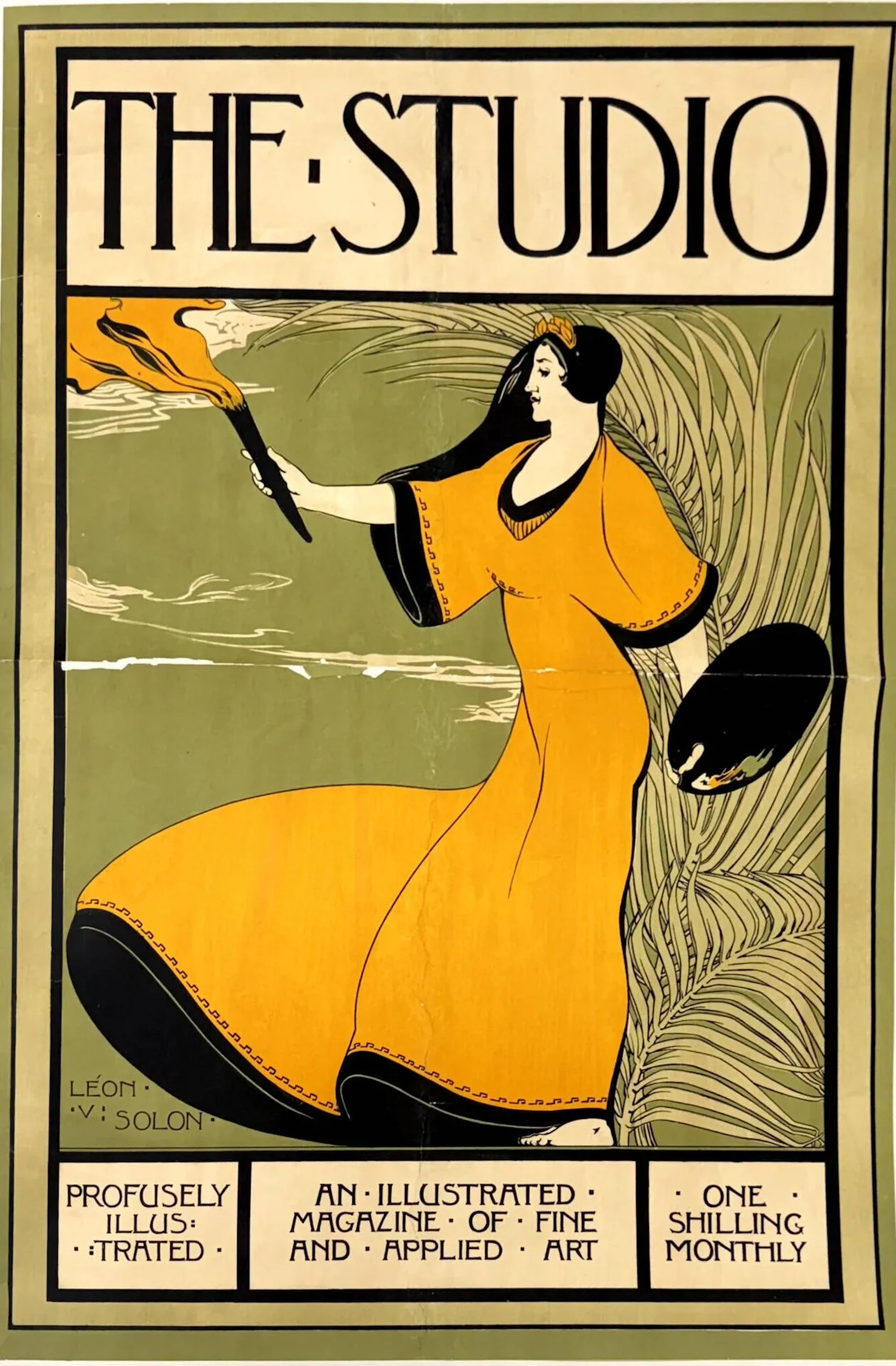 SOLON, Léon Victor. *The Studio*. An illustrated magazine of - Lot 72