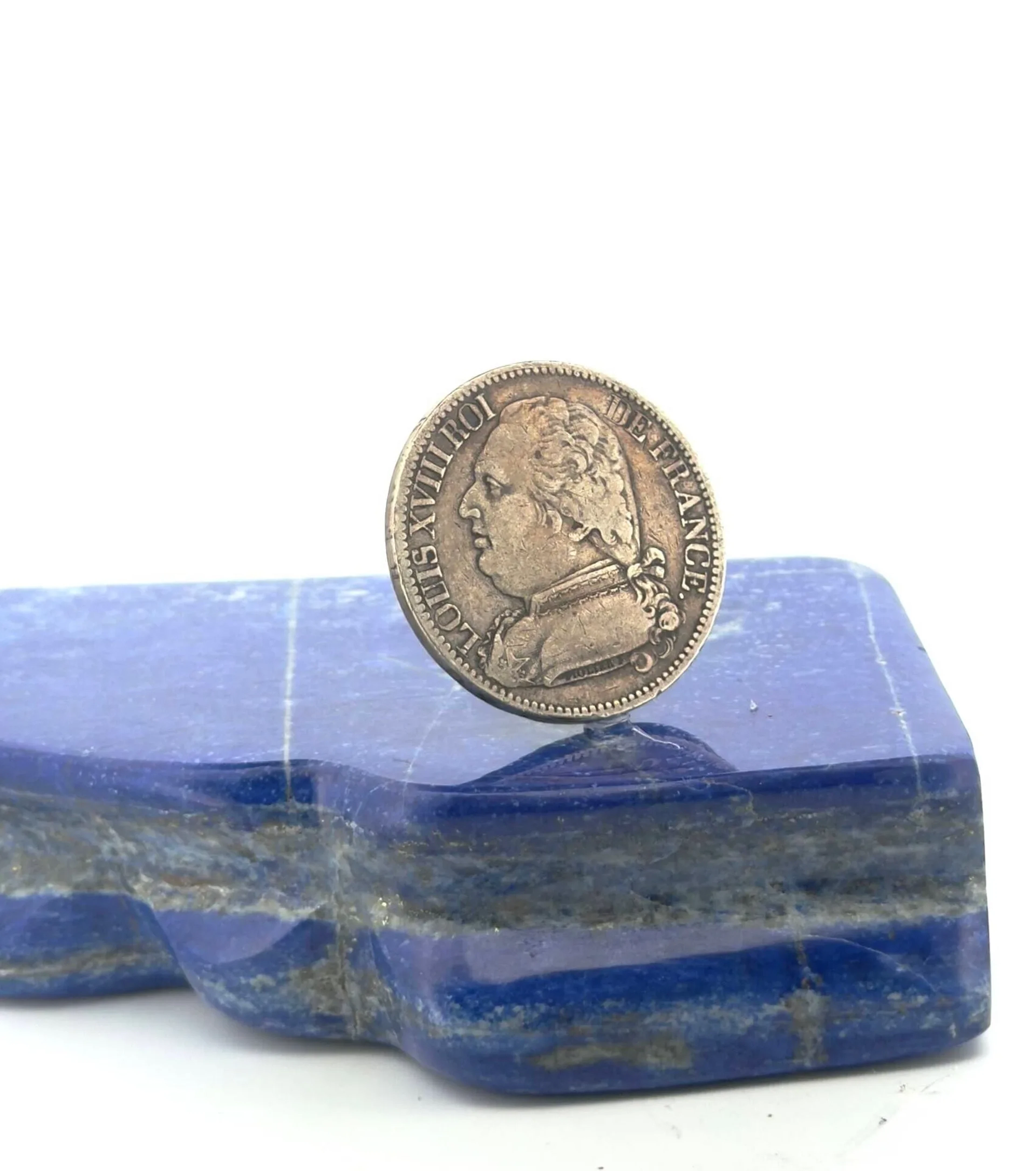 5 Francs Silver Louis XVIII La Rochelle - Lot 27