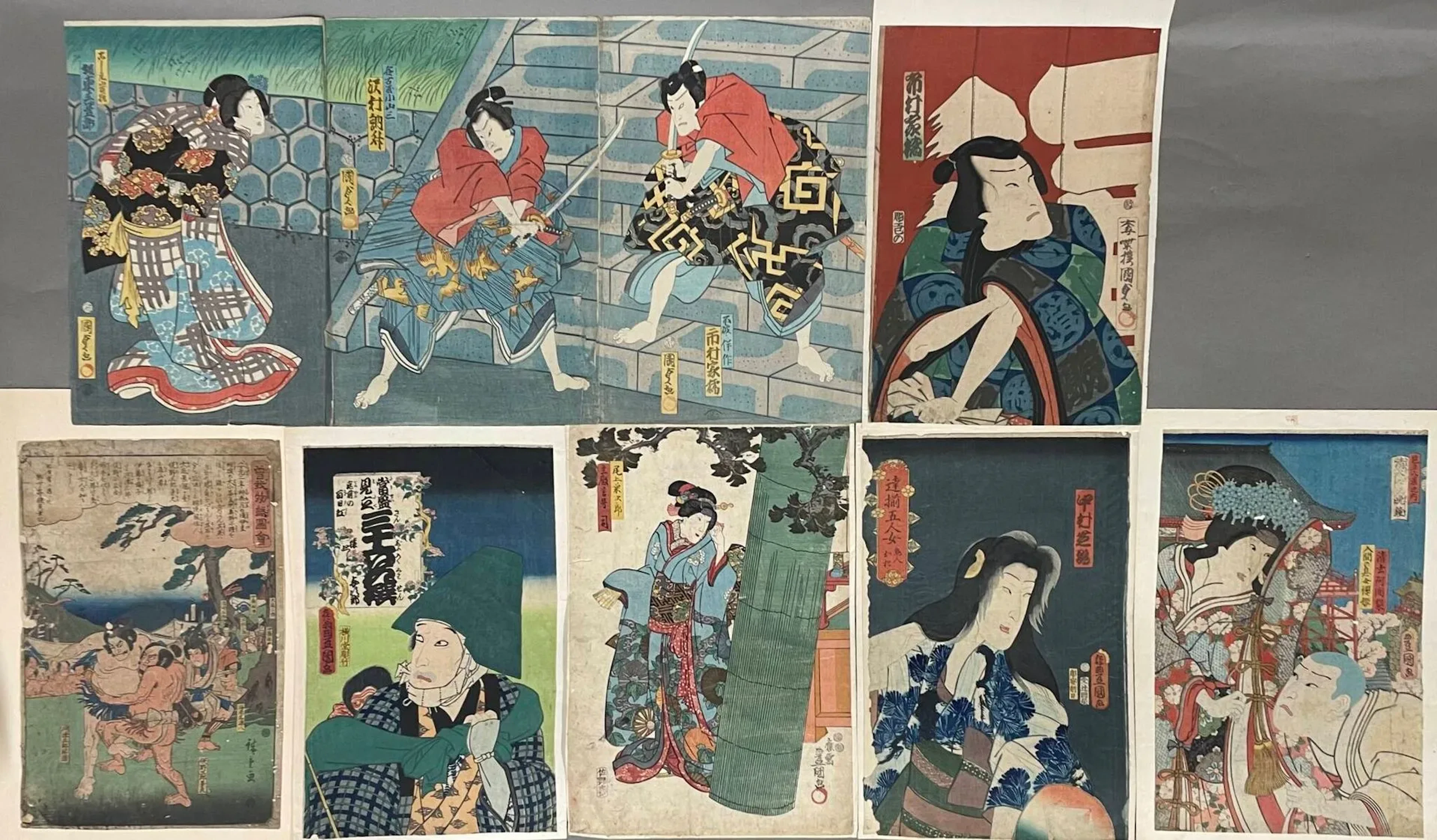 Set of prints: - Lot 358