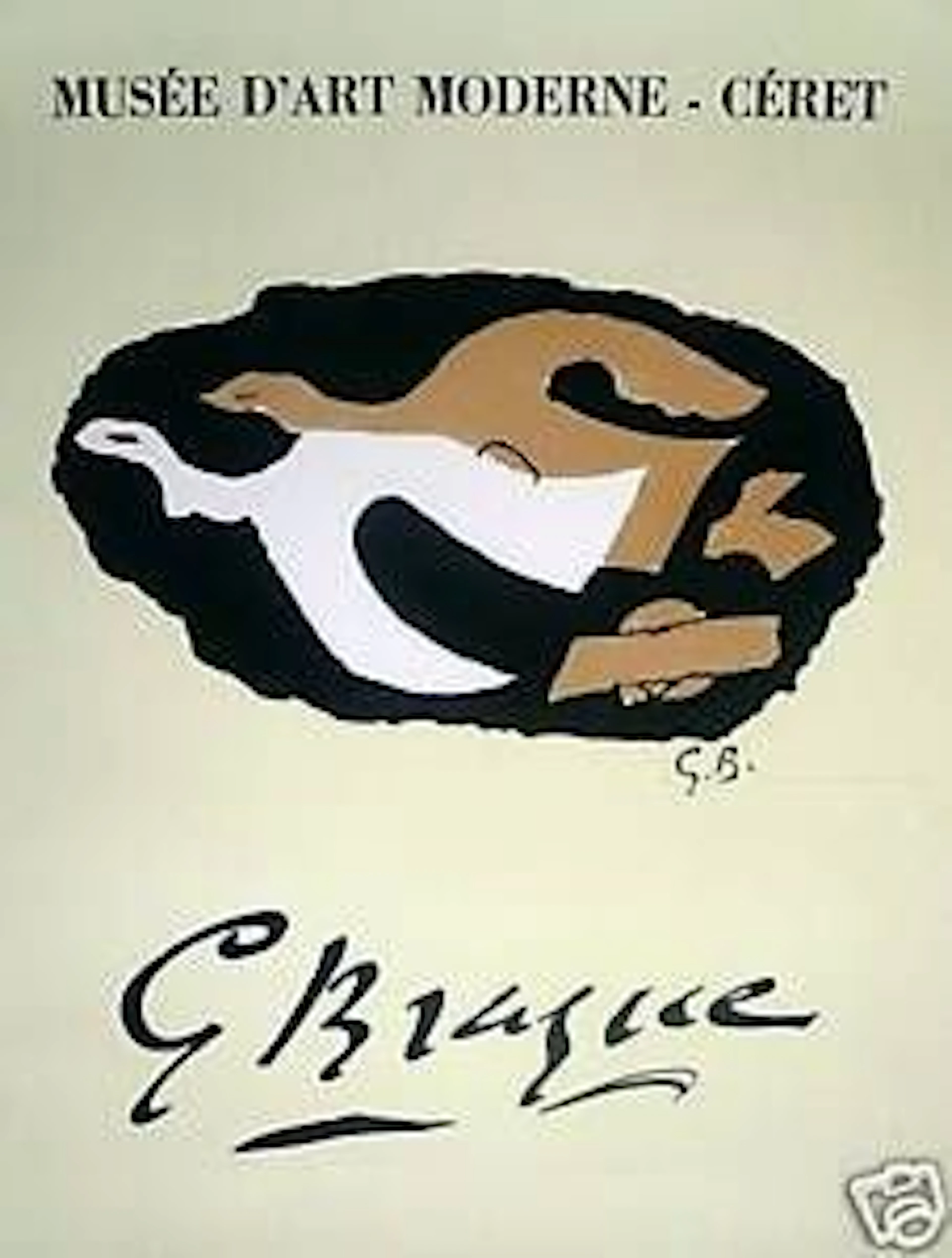BRAQUE Georges Lithographed poster after, Ceret exhibition, - Lot 81