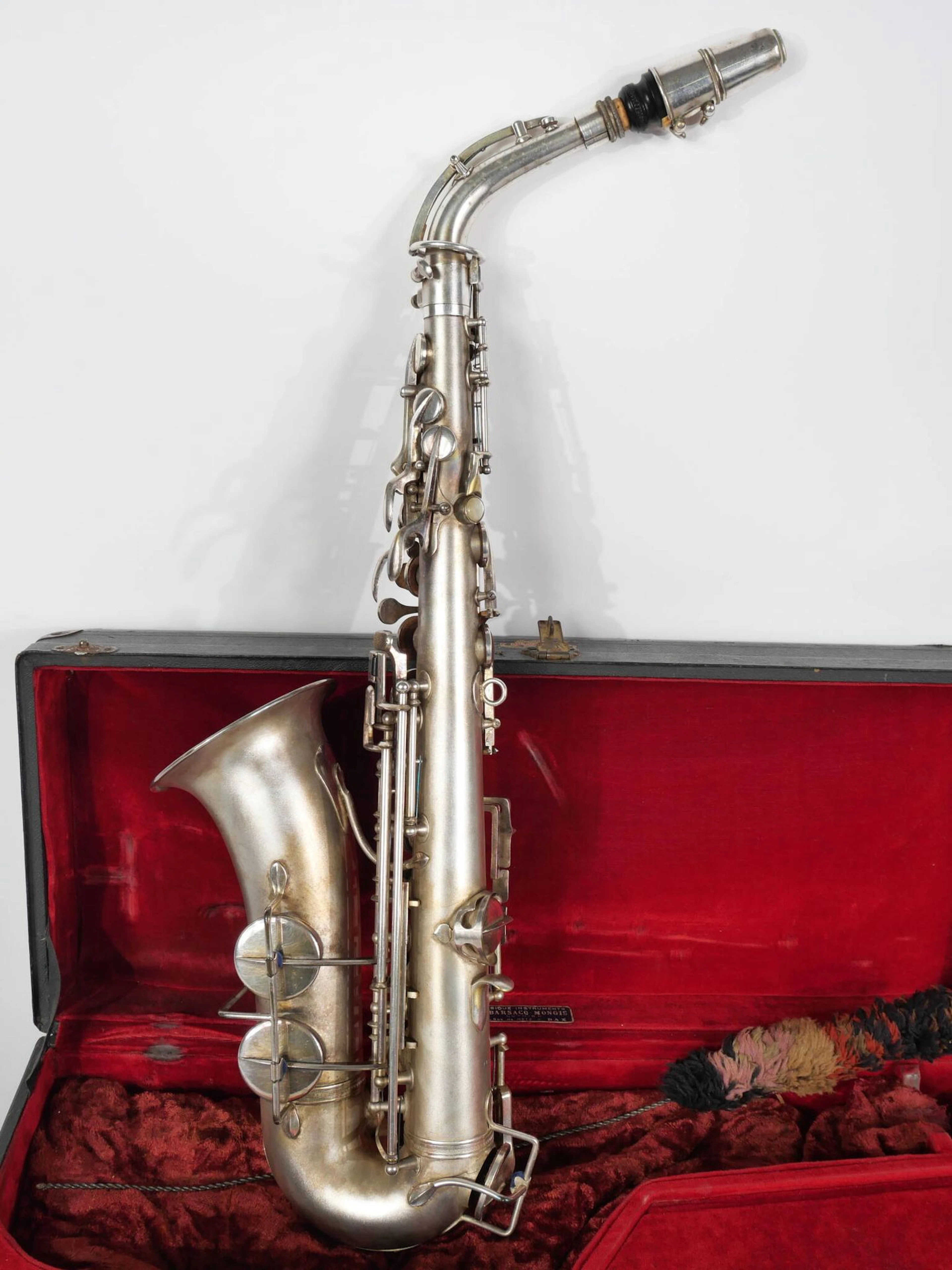 Silver plated alto saxophone - Lot 346
