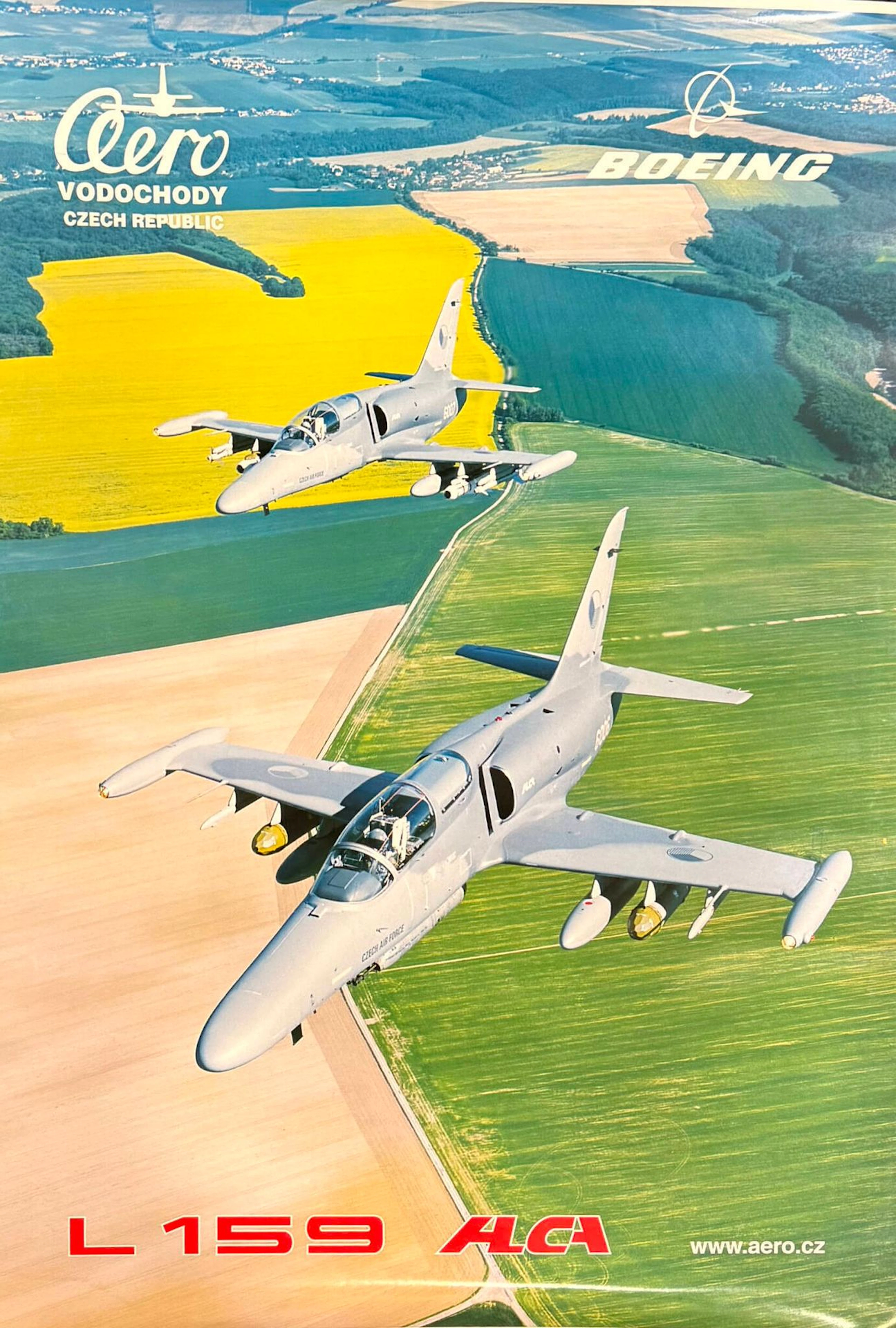 Boeing Poster - Czech Republic - Lot 60